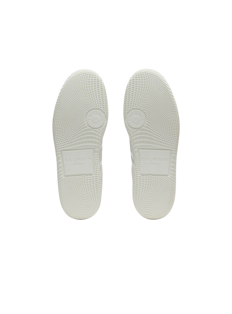 Suede Balmain Swan trainers 4