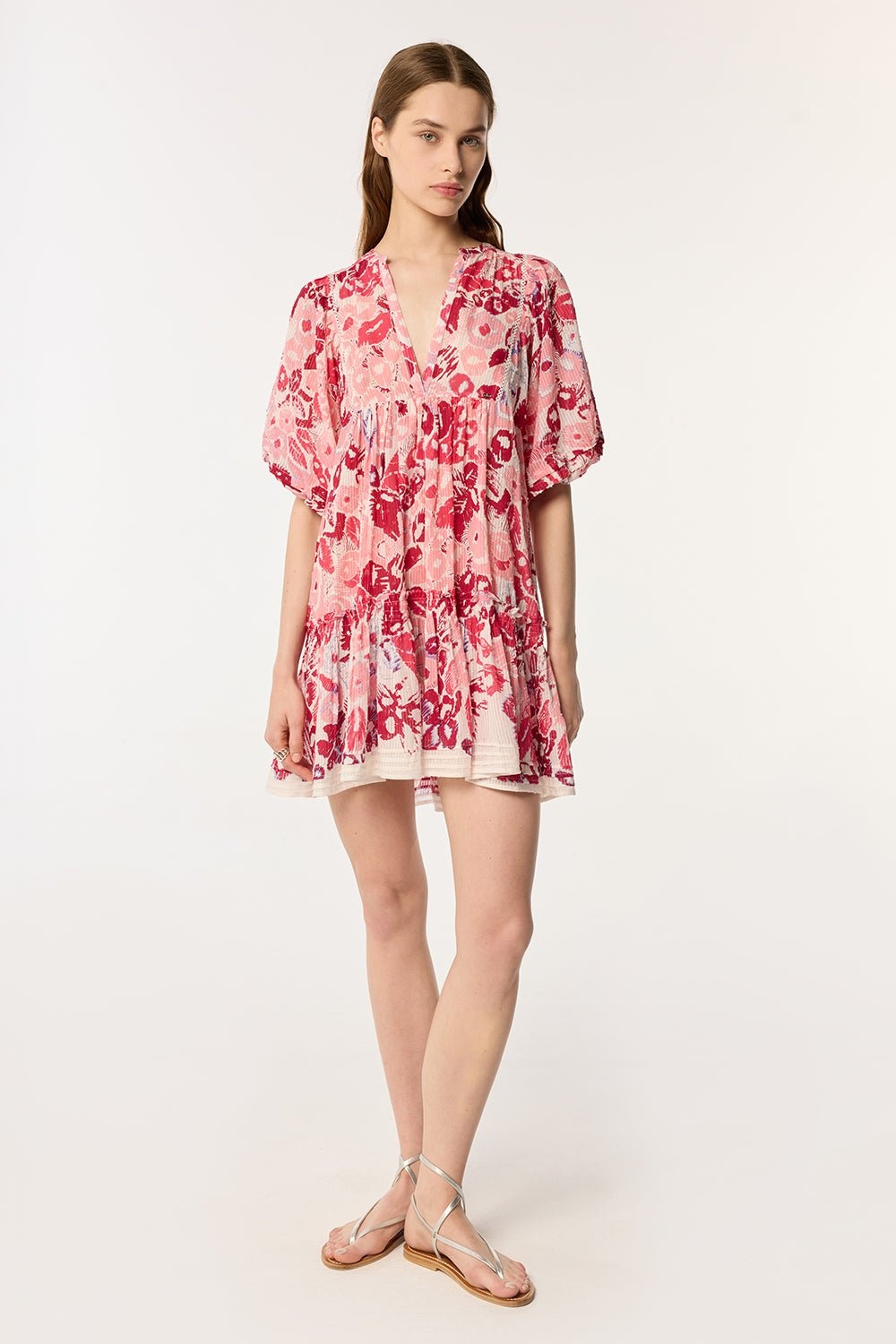 Mini Dress Aria - Pink Pencilleo - 1
