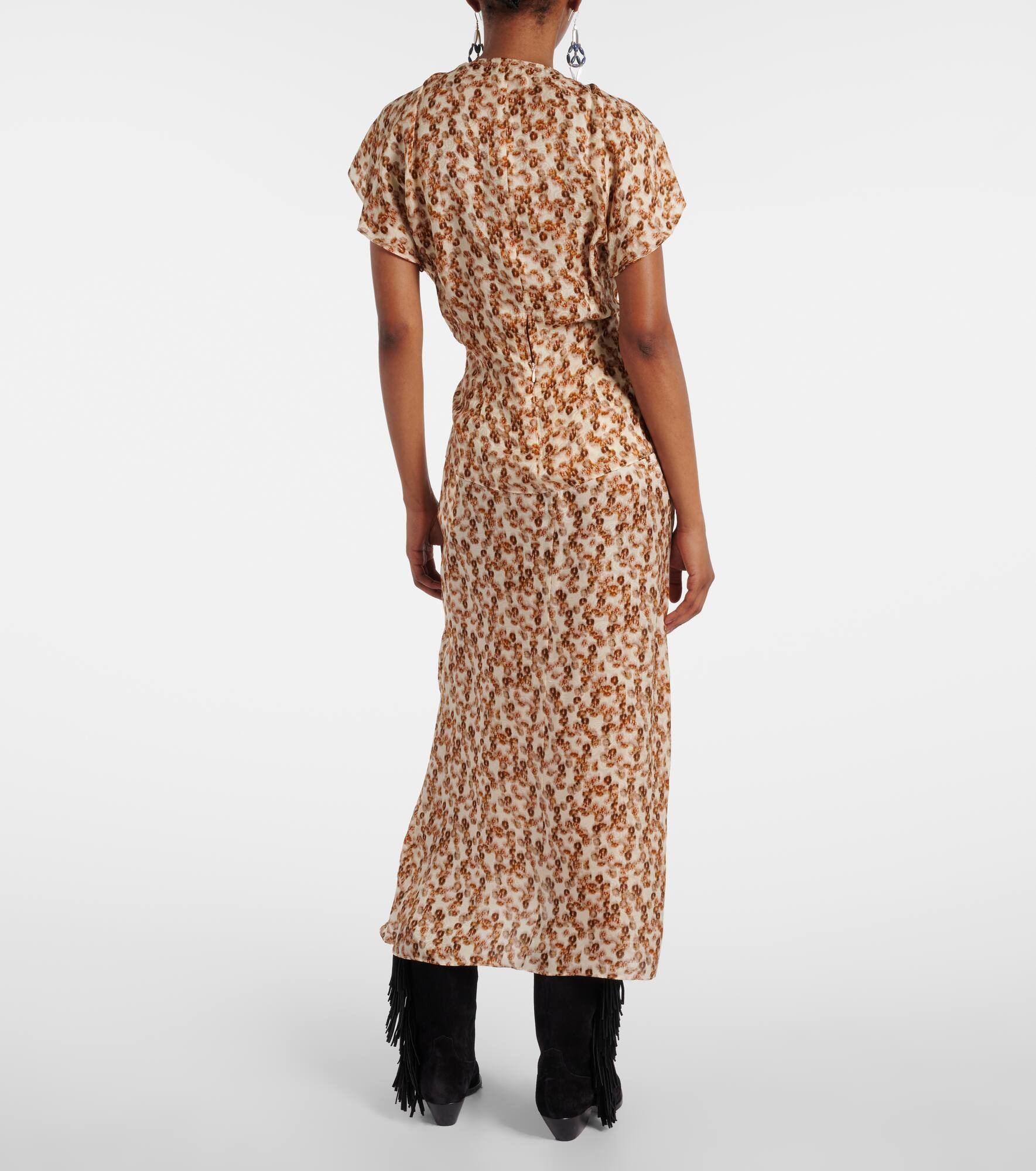 Lonea gathered printed top - 3