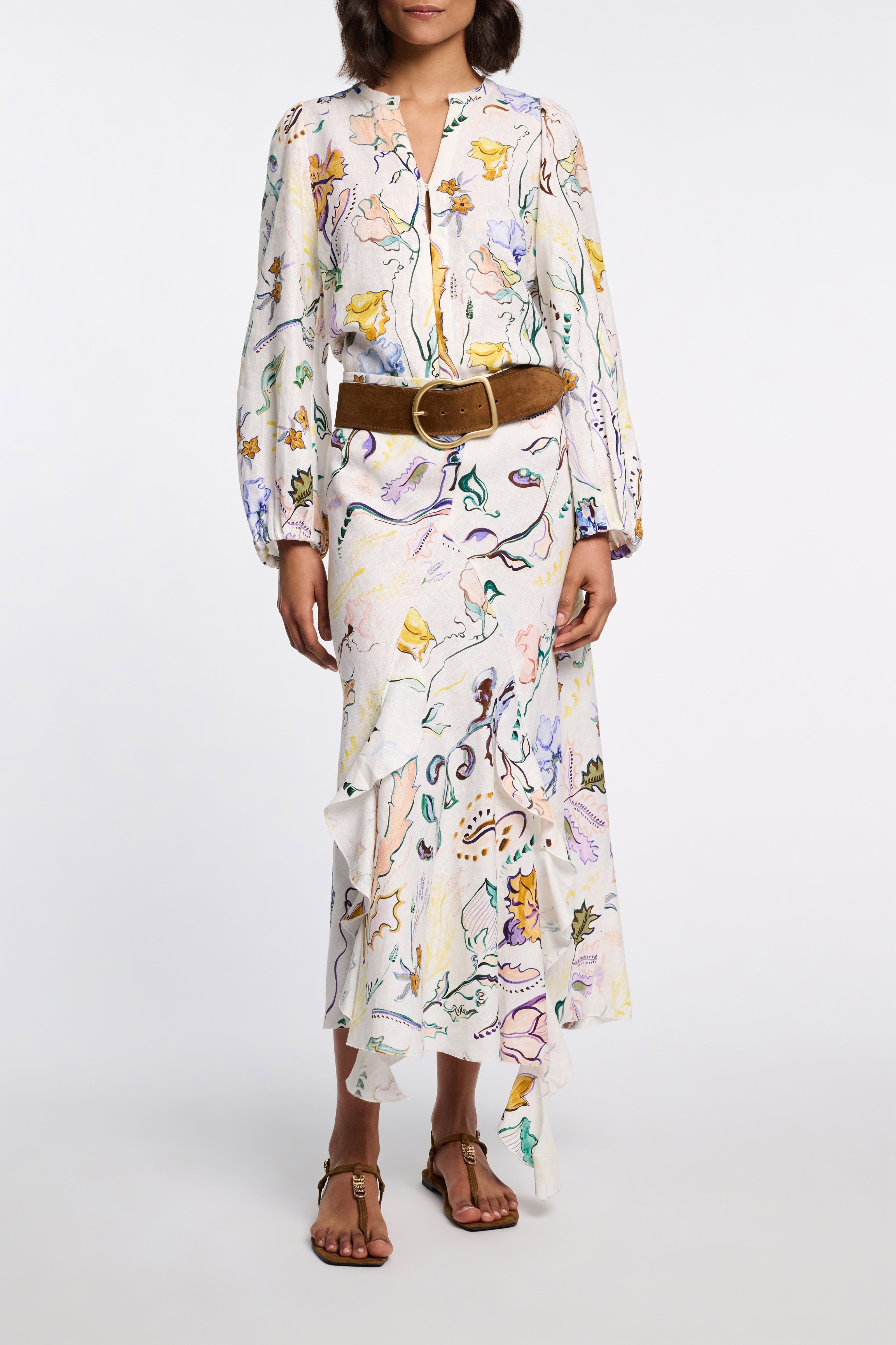 FLORAL POWER blouse - 3