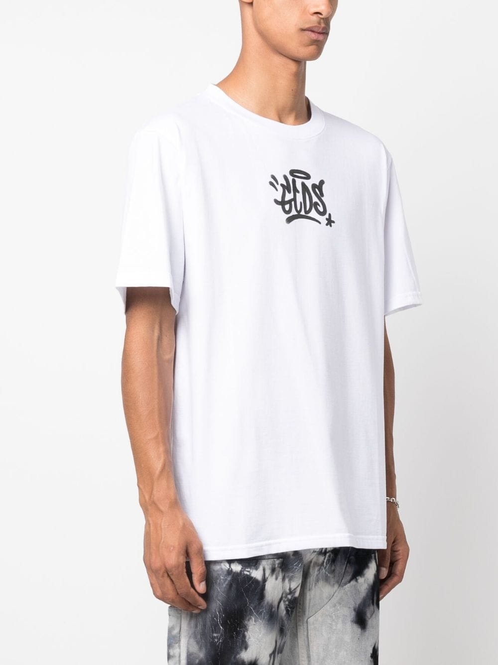 graffiti-print cotton T-shirt - 3