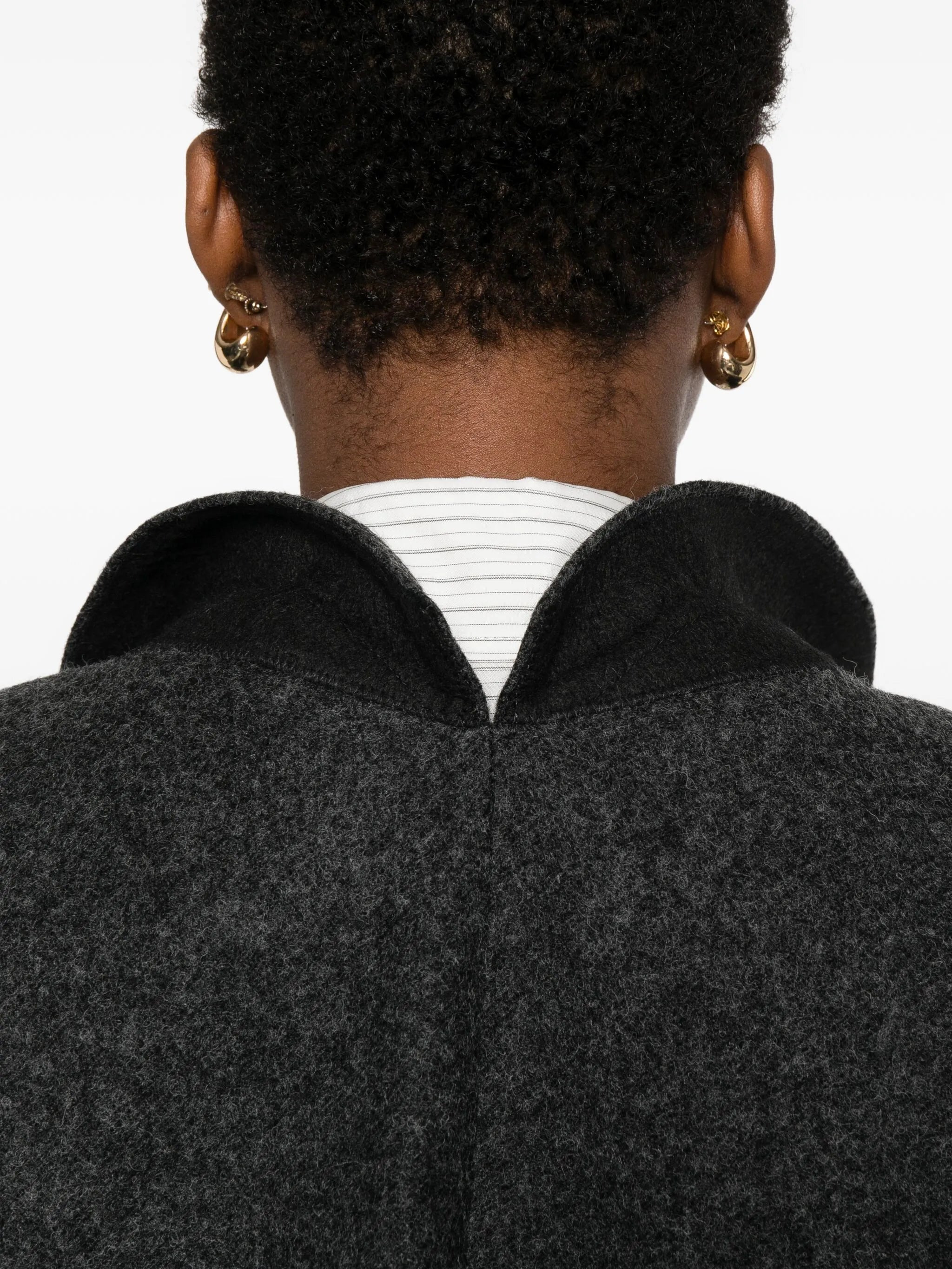 open-front coat - 5