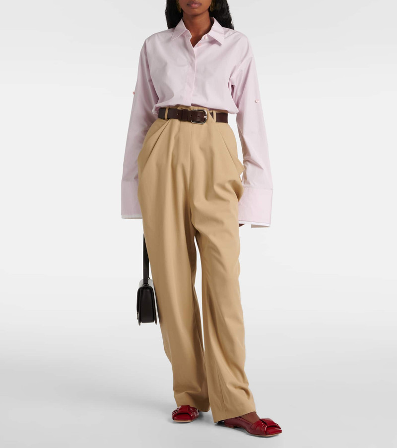 Gianvito Rossi Leather ballet flats outlook