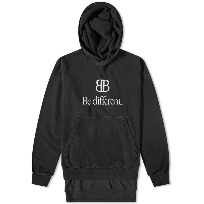Balenciaga Be Different Popover Hoody - 1