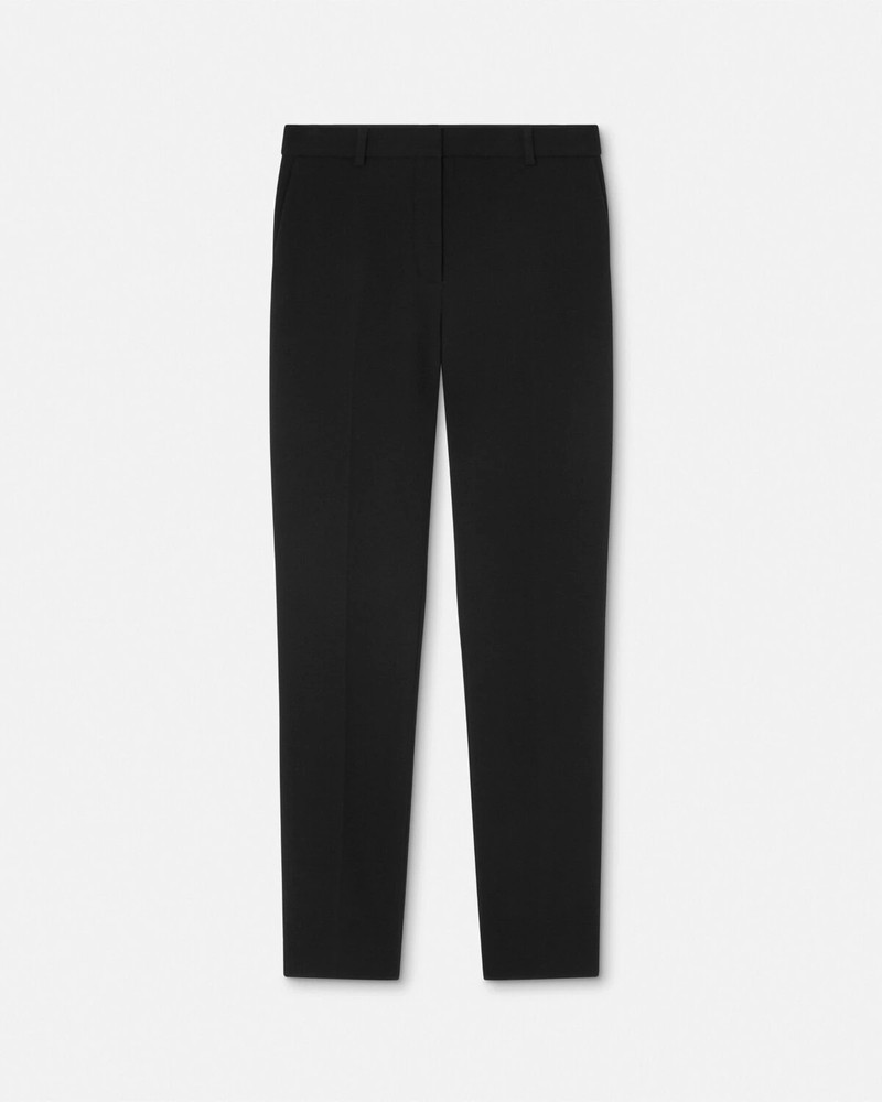 Wool-Blend Slim-Fit Pants 1