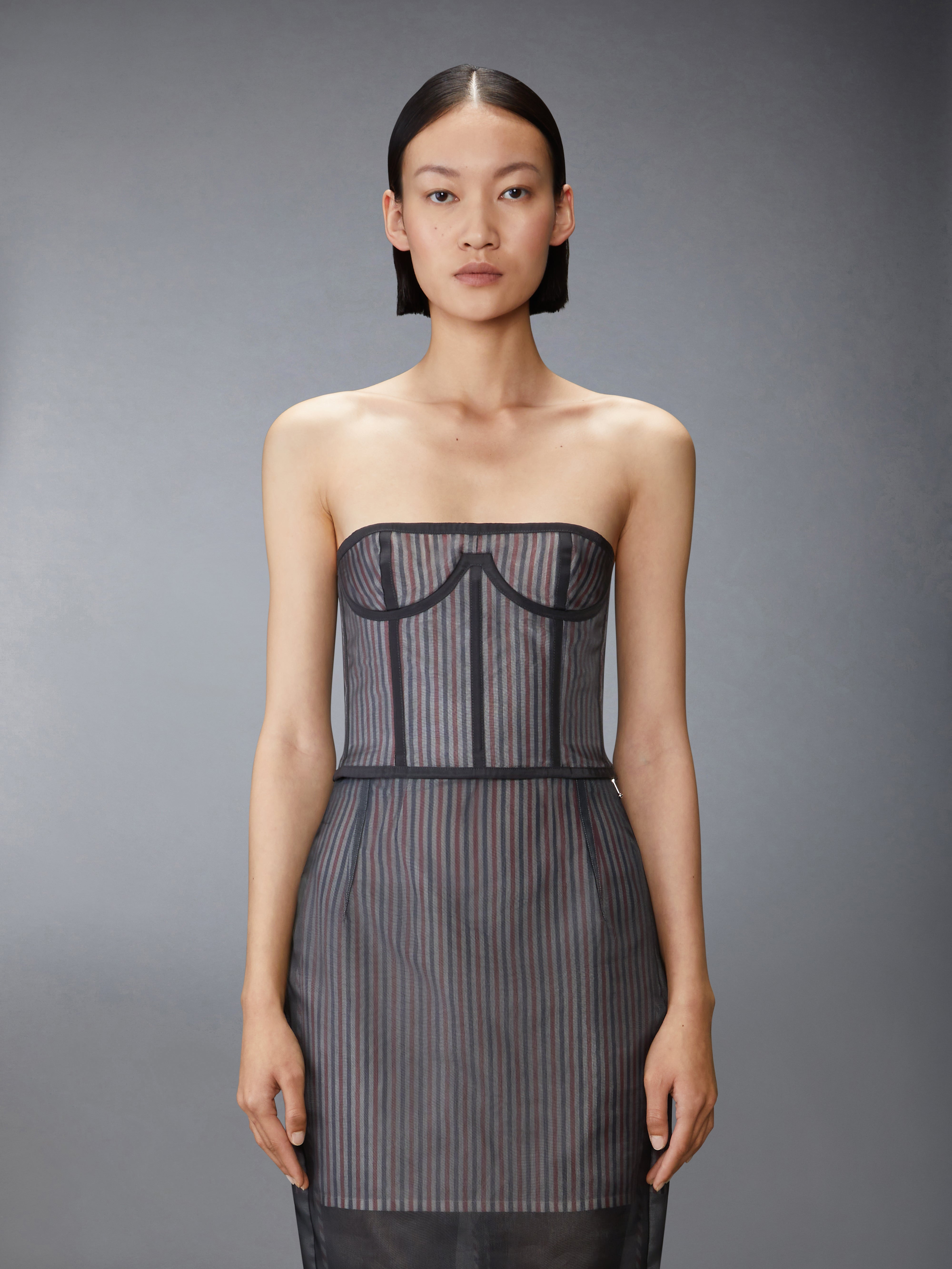SILK ORGANZA CORSET - 3