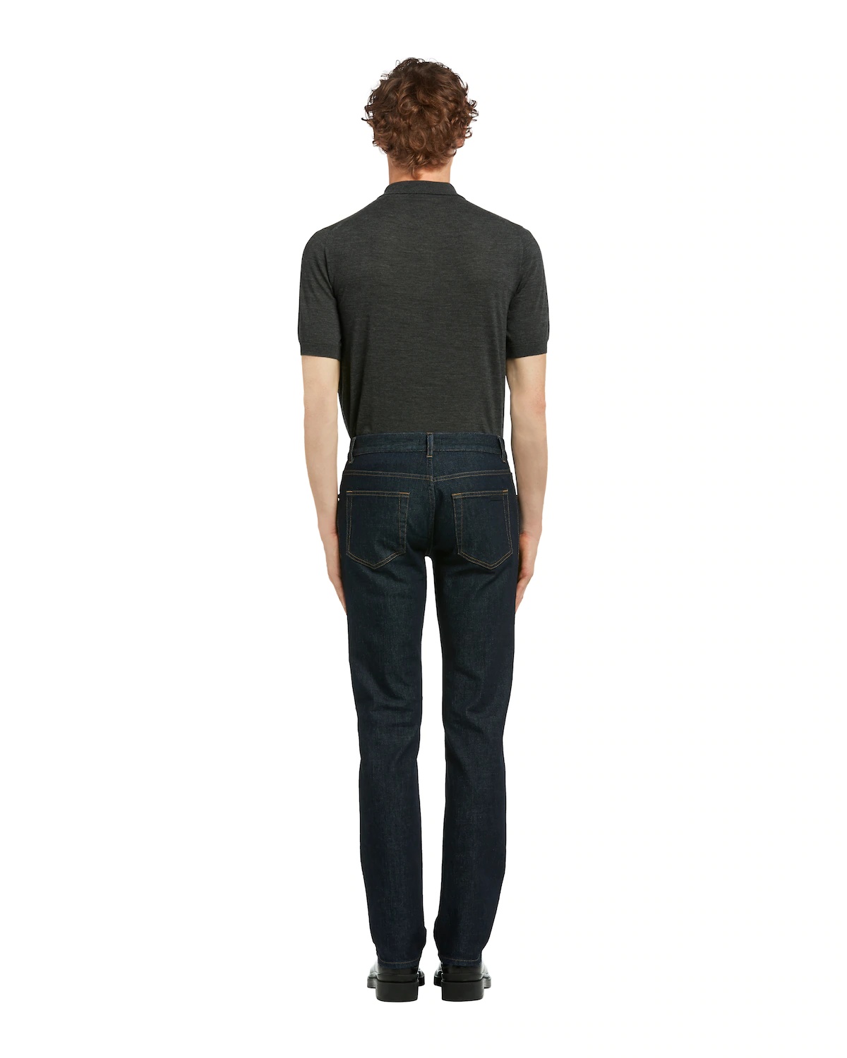 Five-pocket denim trousers - 4