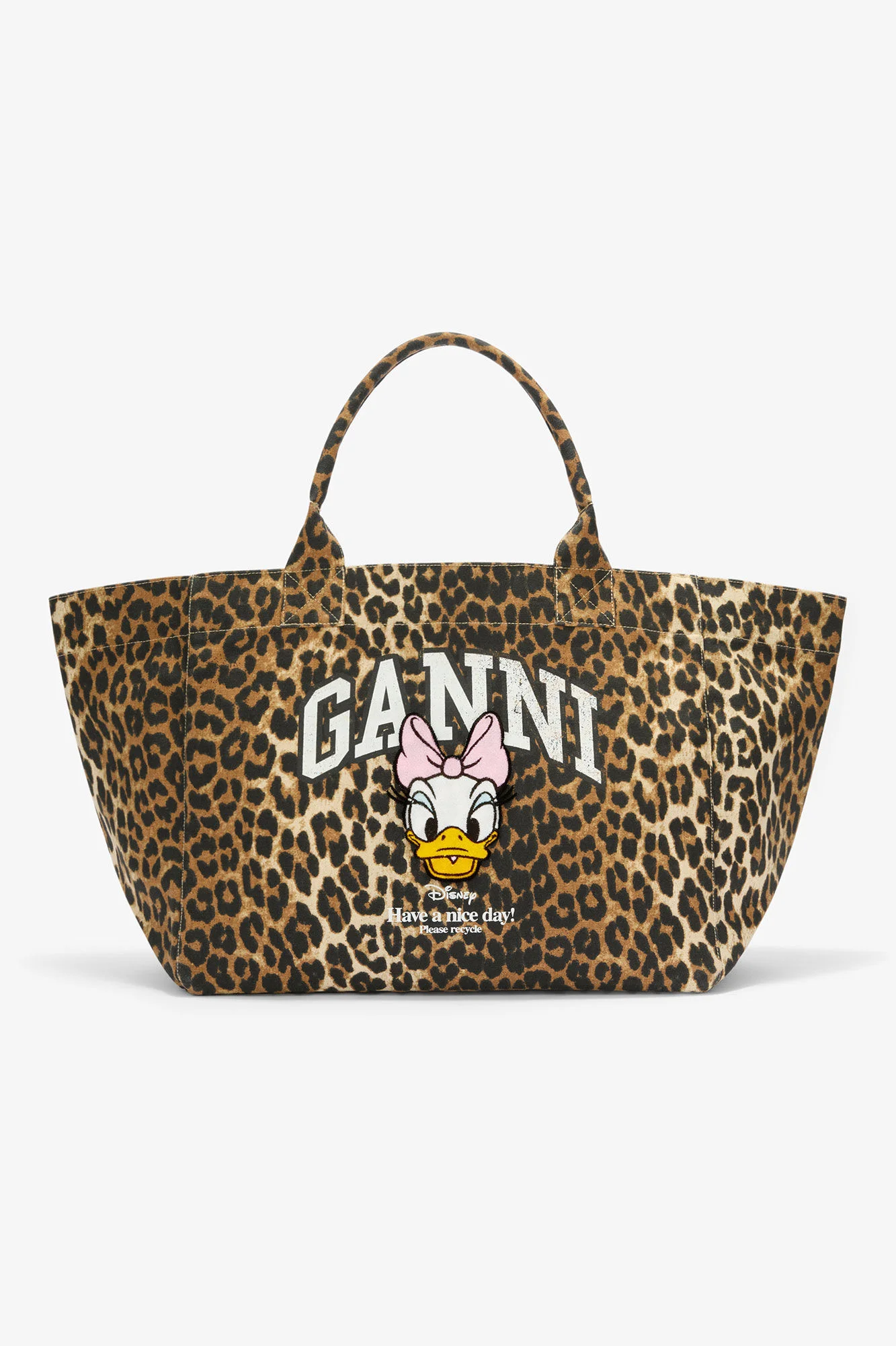 TOTE XXL EFFET DÉLAVÉ GANNI X DISNEY AVEC DAISY DUCK - 1