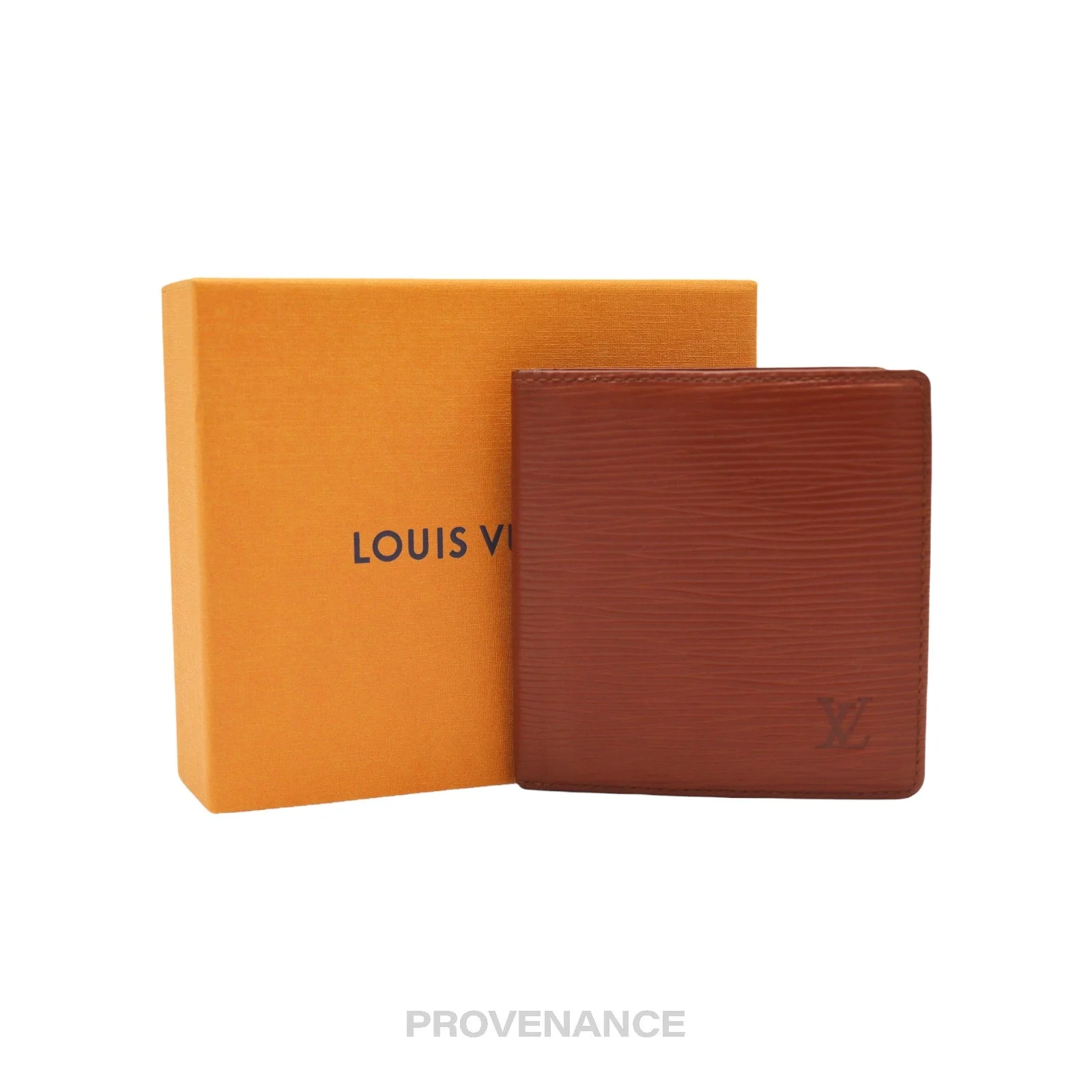 Louis Vuitton 6CC Bifold Wallet - Fawn Epi Leather - 1