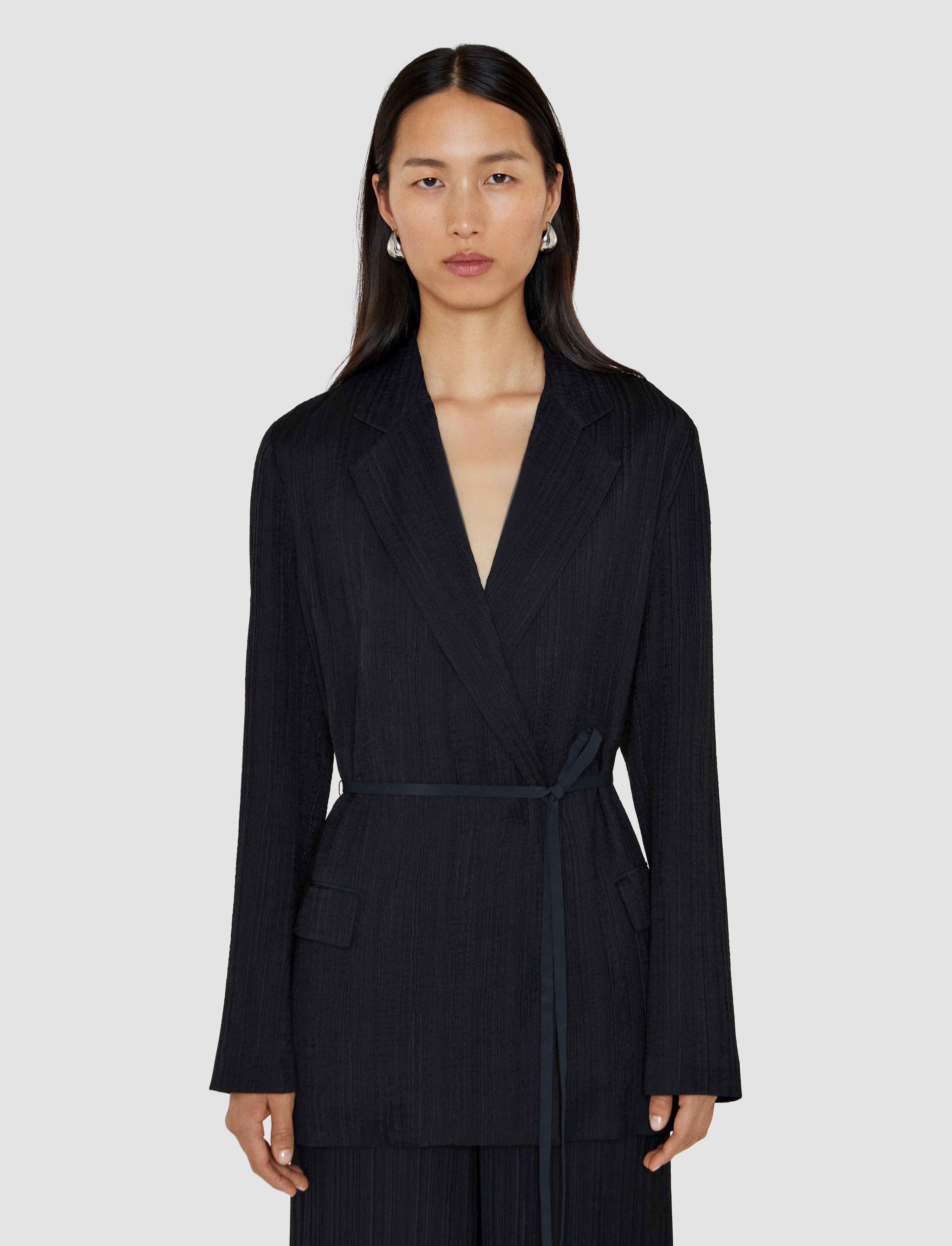 Amelot Pleat Jacquard Jacket - 3