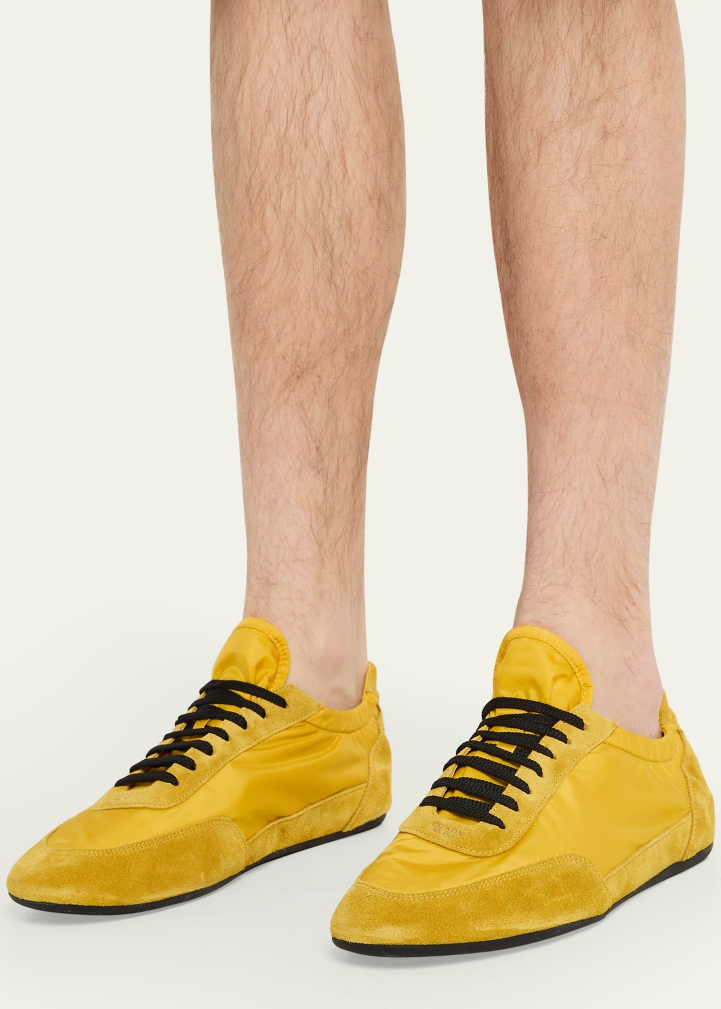 Men's Collapse Nylon and Suede Low-Top Sneakers - 2