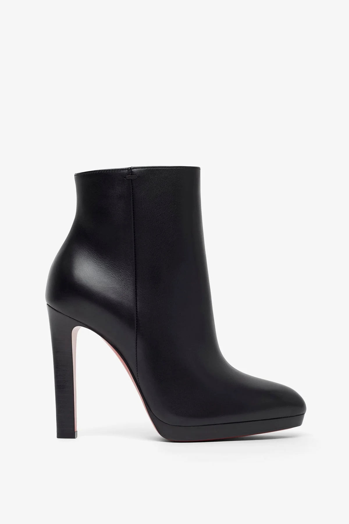 Fannylove 120 black leather ankle boots - 1