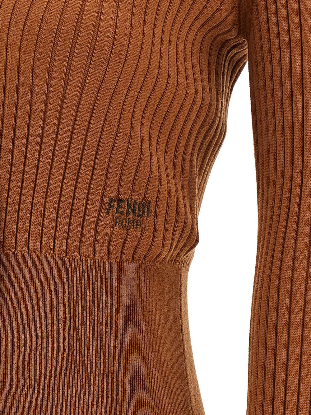 ribbed logo-intarsia knitwear - 3