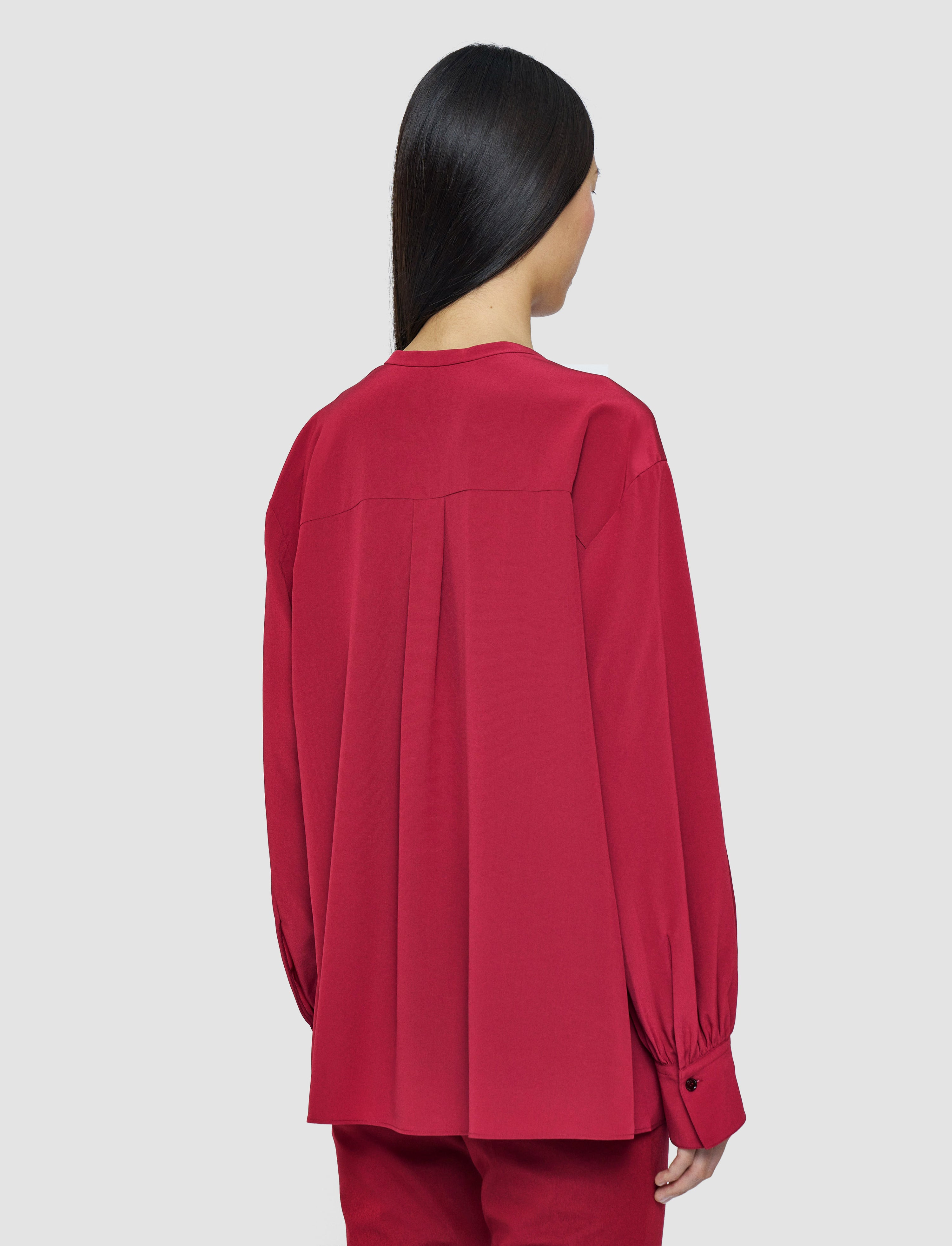 Blondel Crepe de Chine Silk Blouse - 3