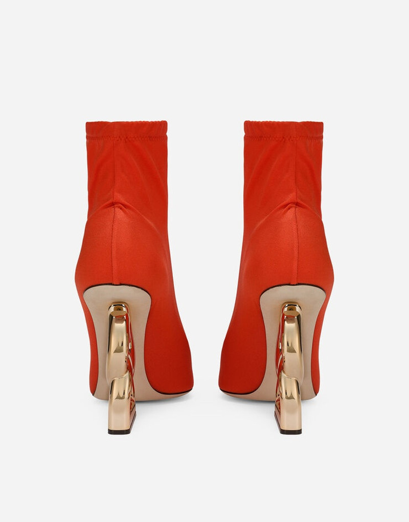 Dolce & Gabbana Spandex ankle boots with 3.5 heel outlook