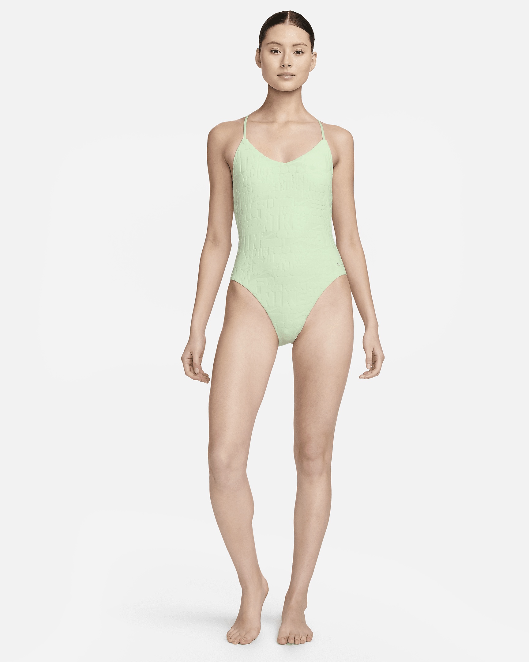 Nike Women's Swim Retro Flow T-Back One-Piece Swimsuit - 8