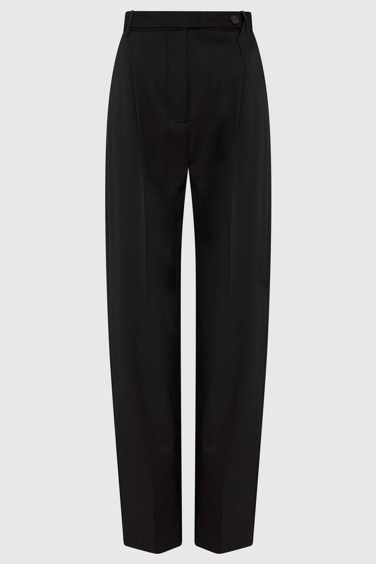Belted Pants - Black - 1