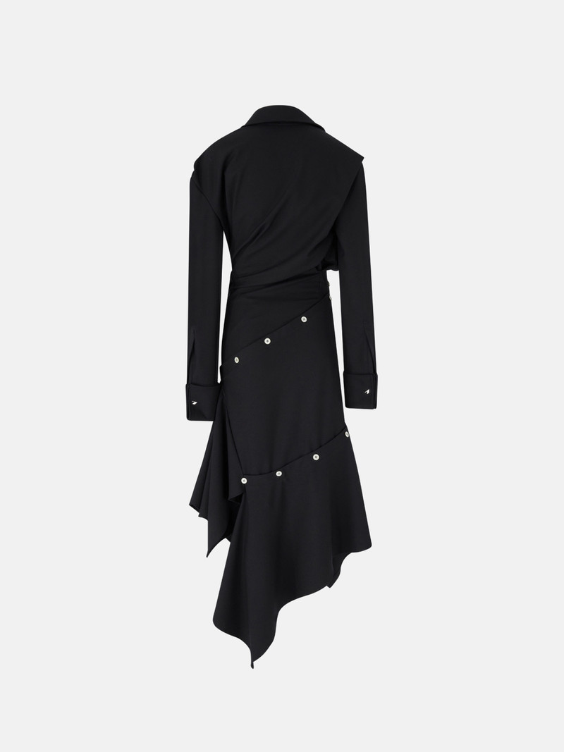 BLACK MIDI DRESS 5