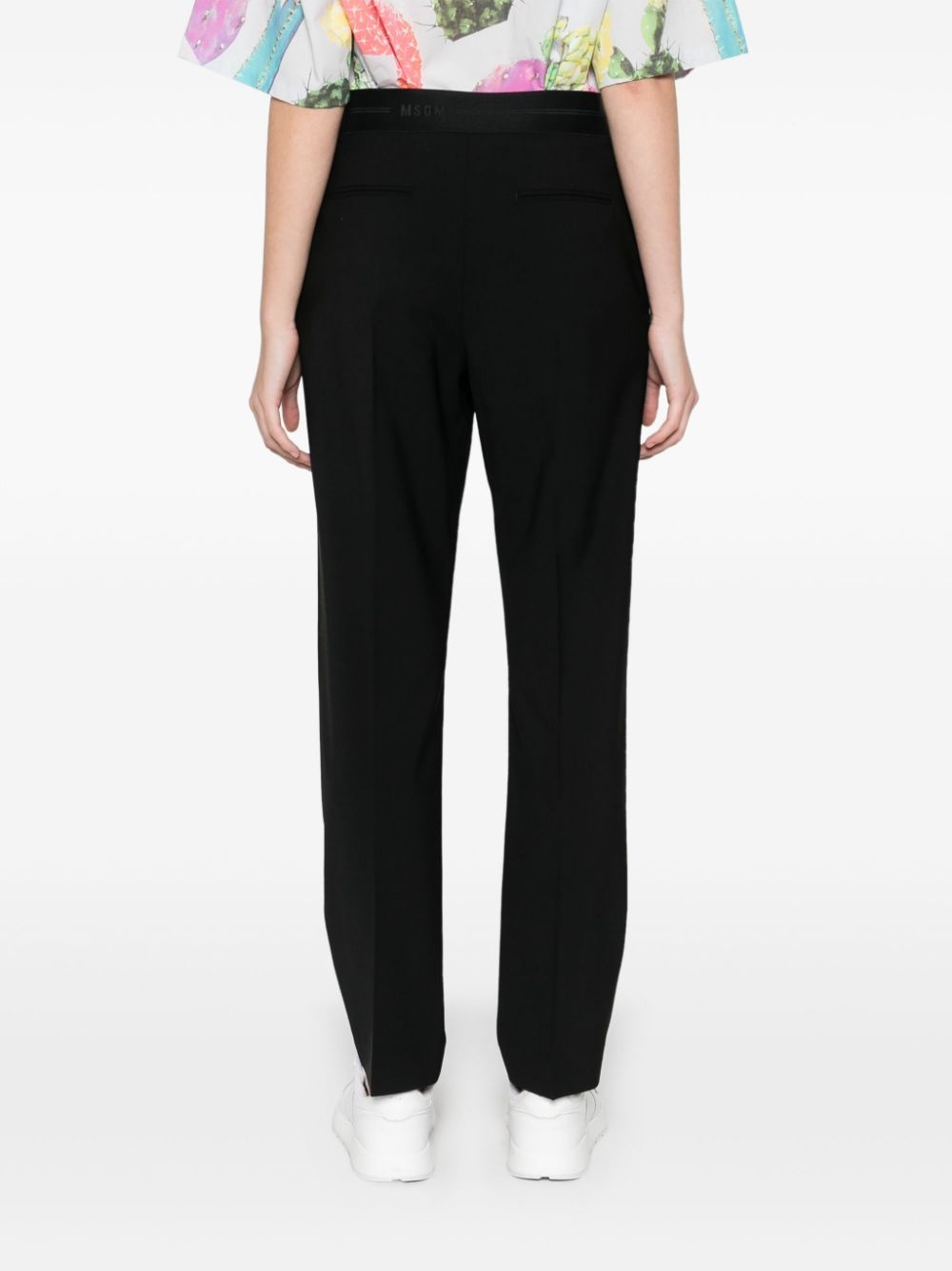 straight-leg trousers - 4