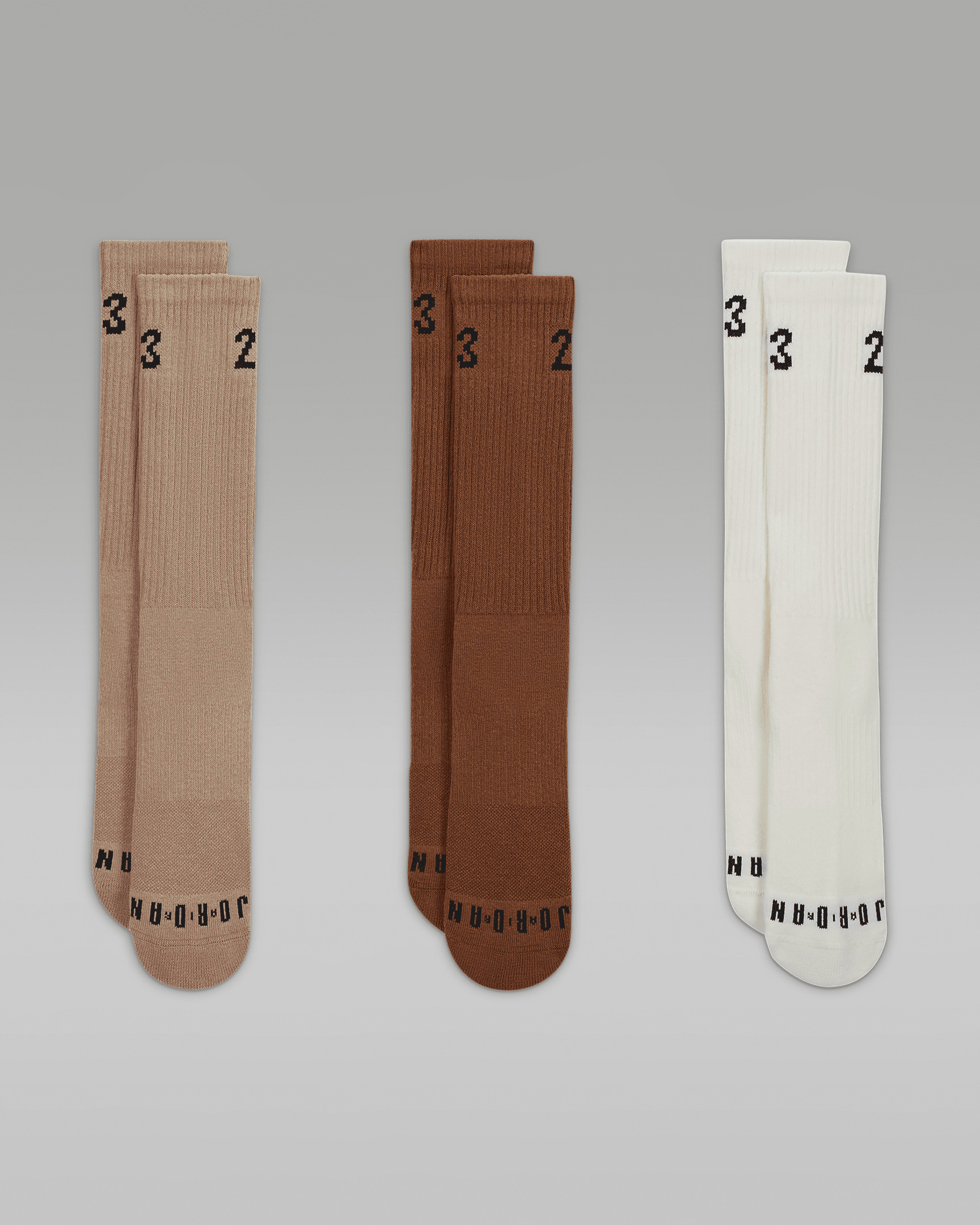 Jordan Essentials Crew Socks (3 Pairs) - 2