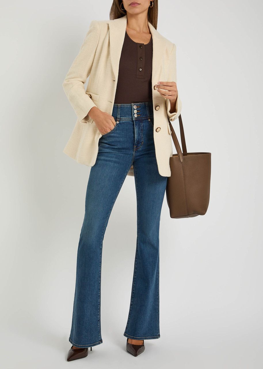 Veronica Beard Beverly Flared-leg Jeans - 4