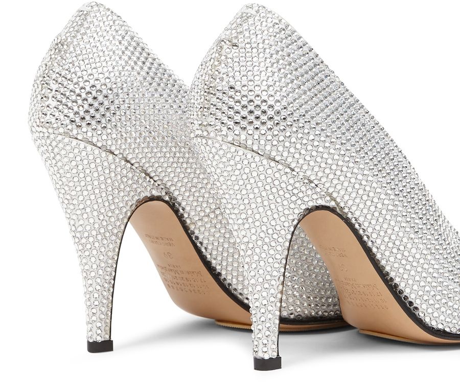 Tabi rhinestone pumps - 5