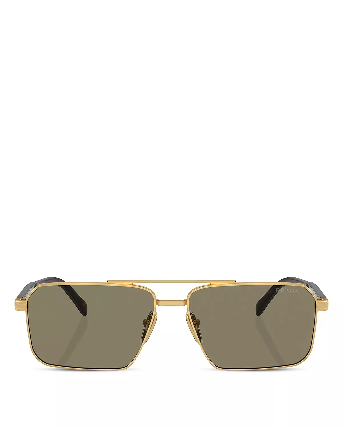 Iconic Plaque Rectangular Sunglasses, 61mm - 2