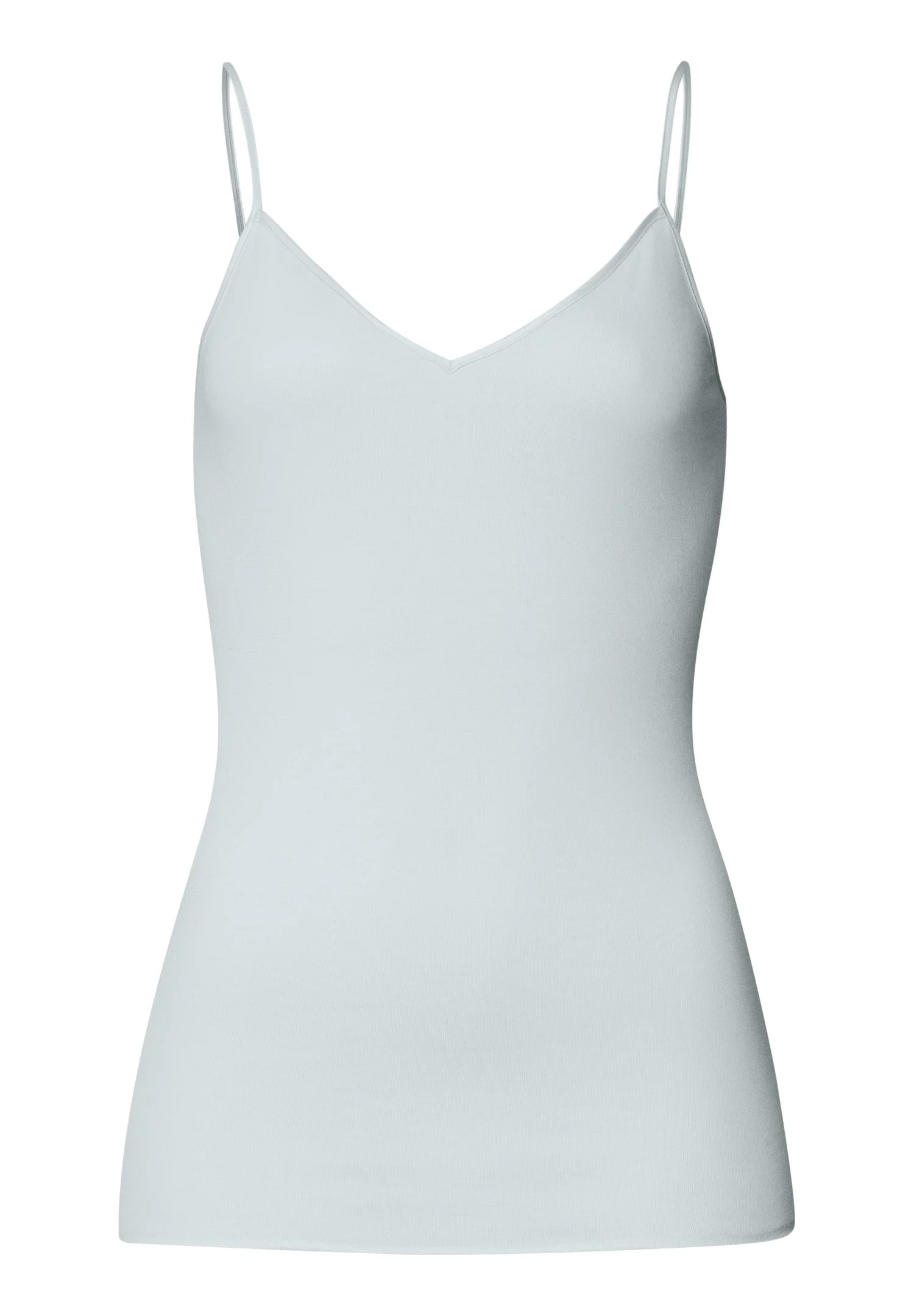Cotton Seamless V-Neck Cotton Camisole - 1