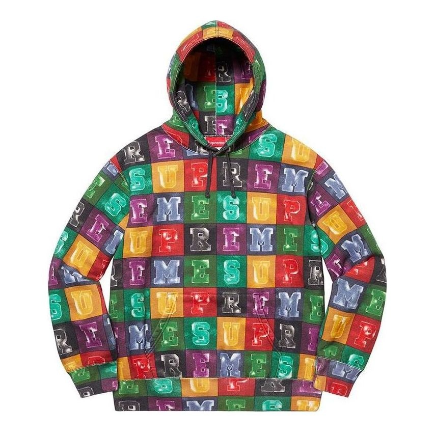 Supreme Blocks Hoodie 'Multi-Color' SUP-FW20-033 - 1