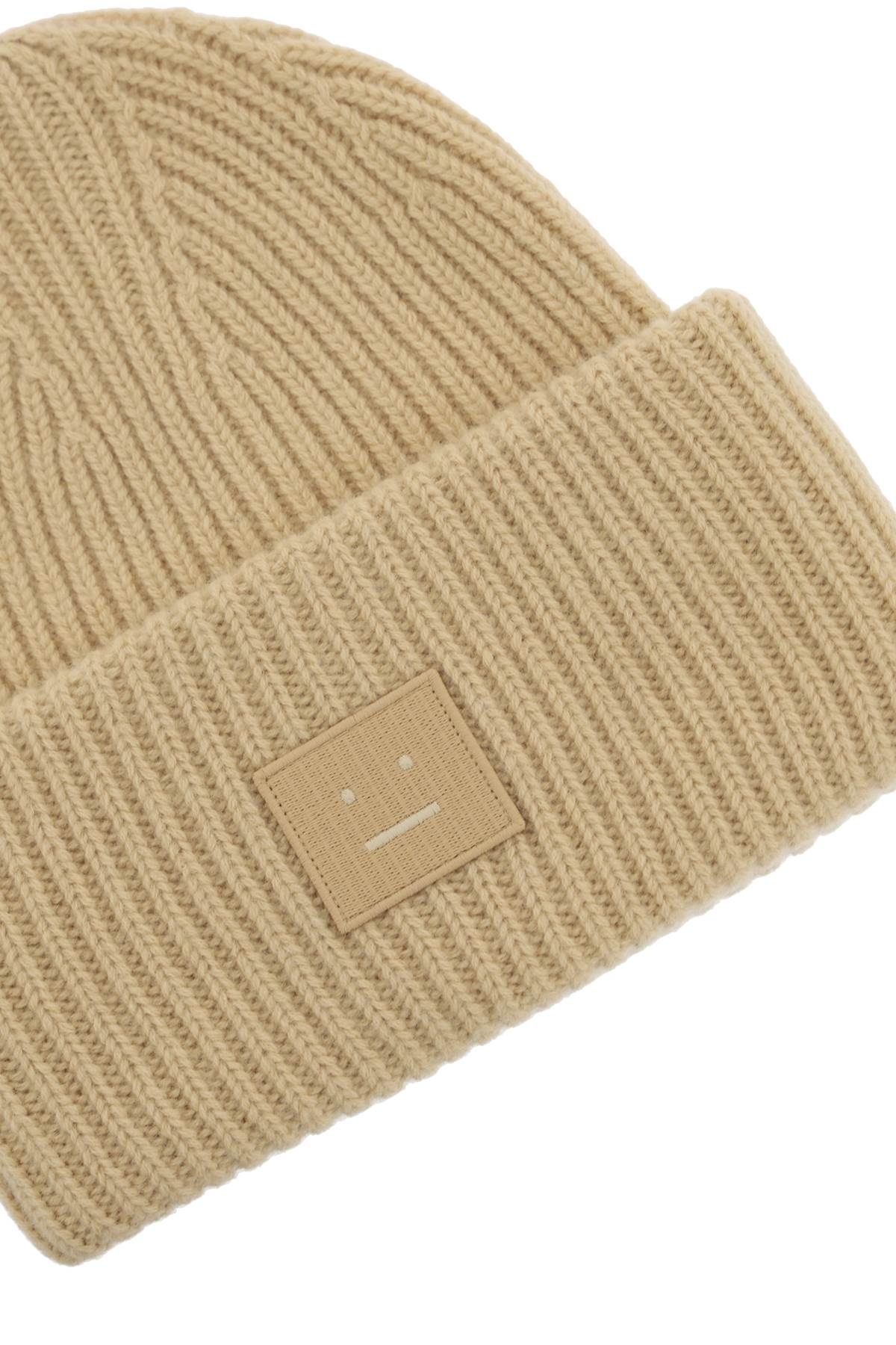 Acne Studios Woolen Face Beanie Hat Women - 3