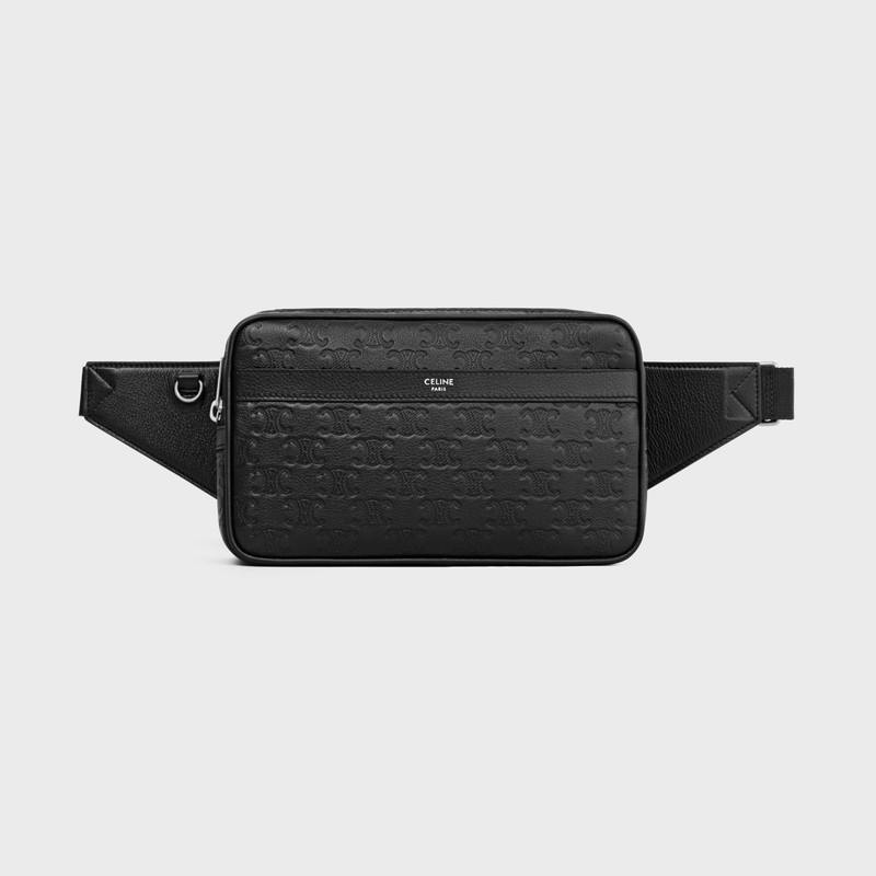 BELT BAG in Calfskin with triomphe embossed 1