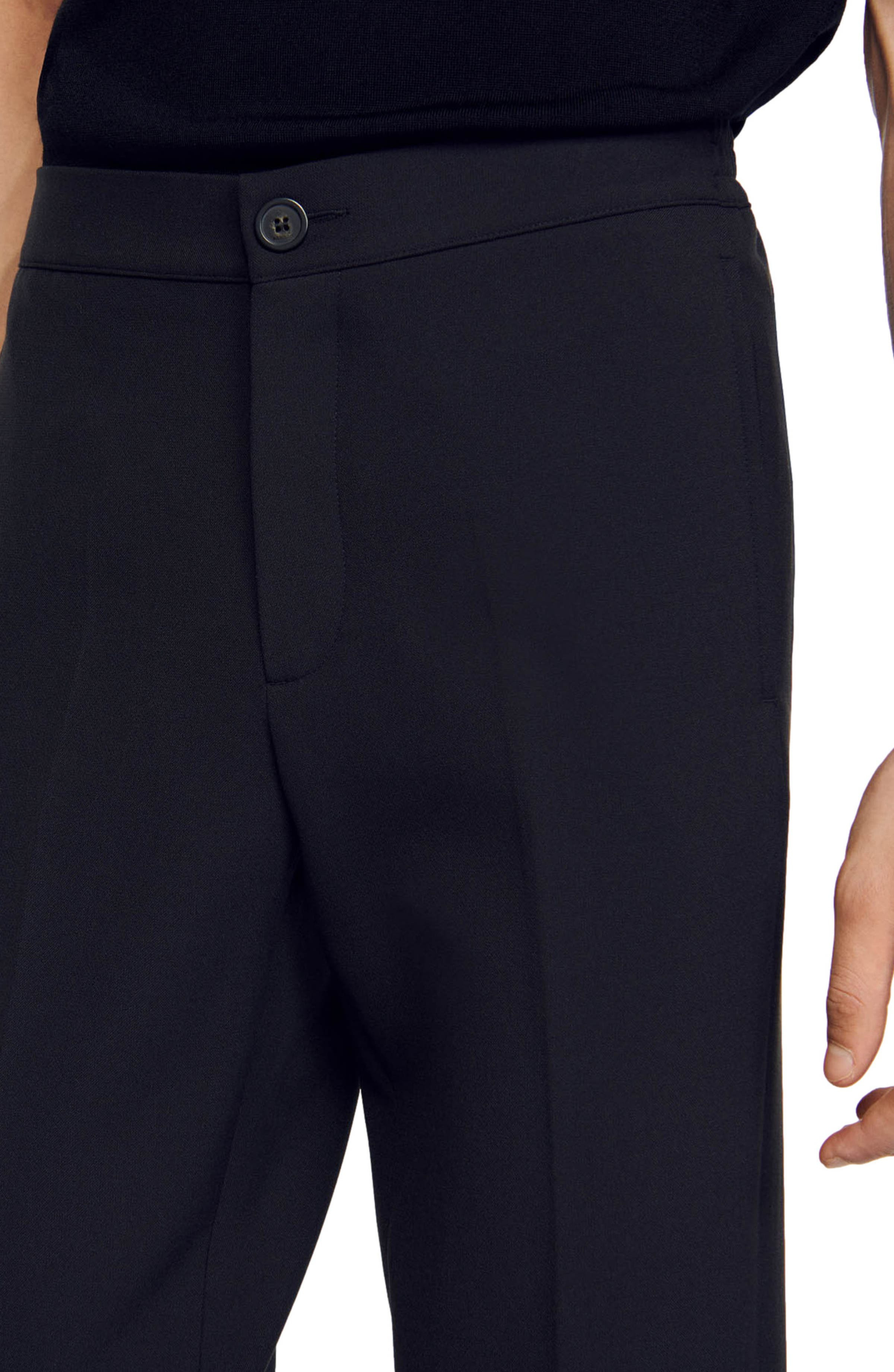 SANDRO Jersey trousers in Dark Grey at Nordstrom - 3