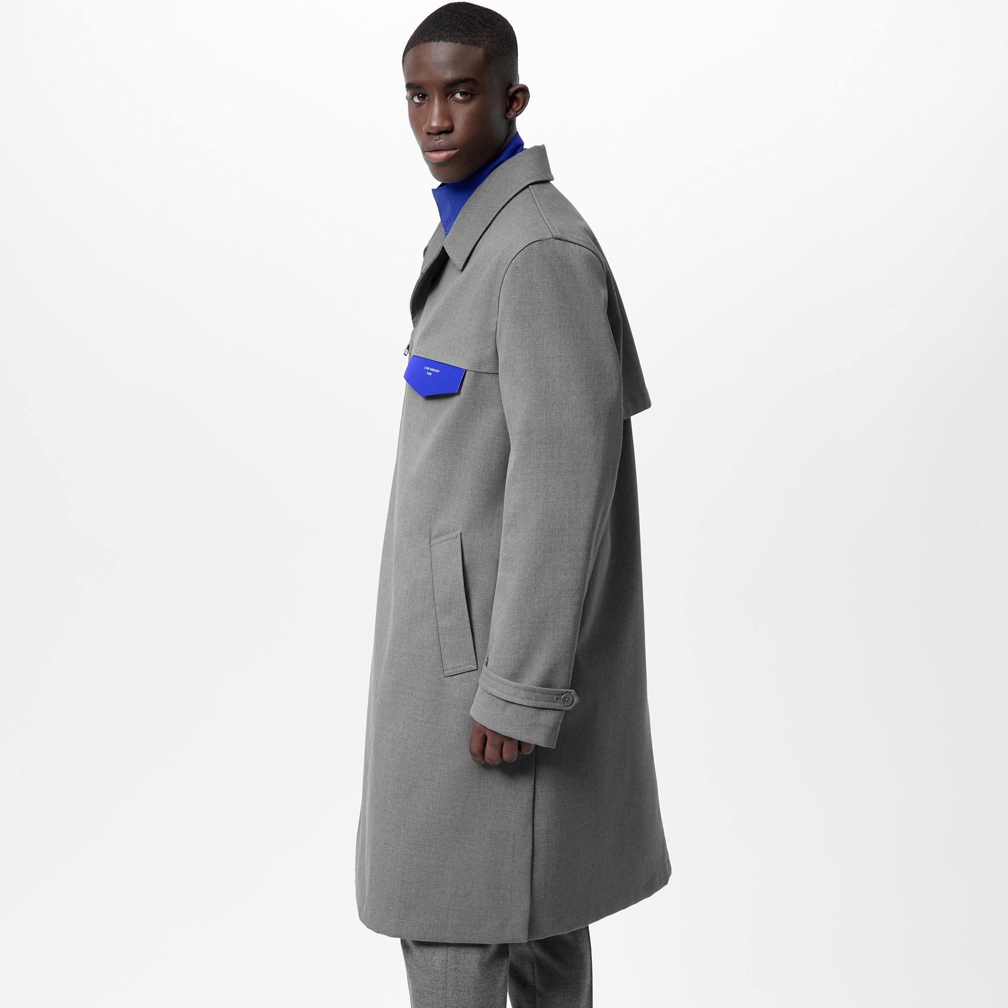 Damier Spread Raincoat - 3