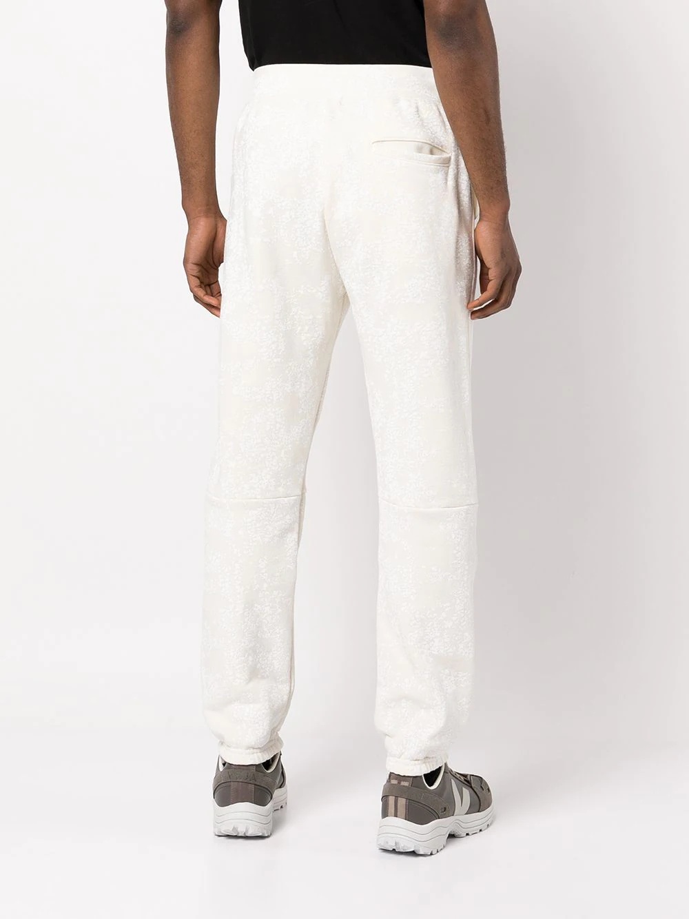 paint splatter-print track trousers - 4