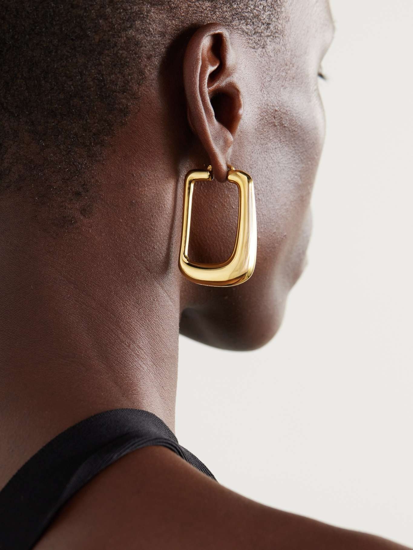 Les Boucles gold-tone earrings - 2