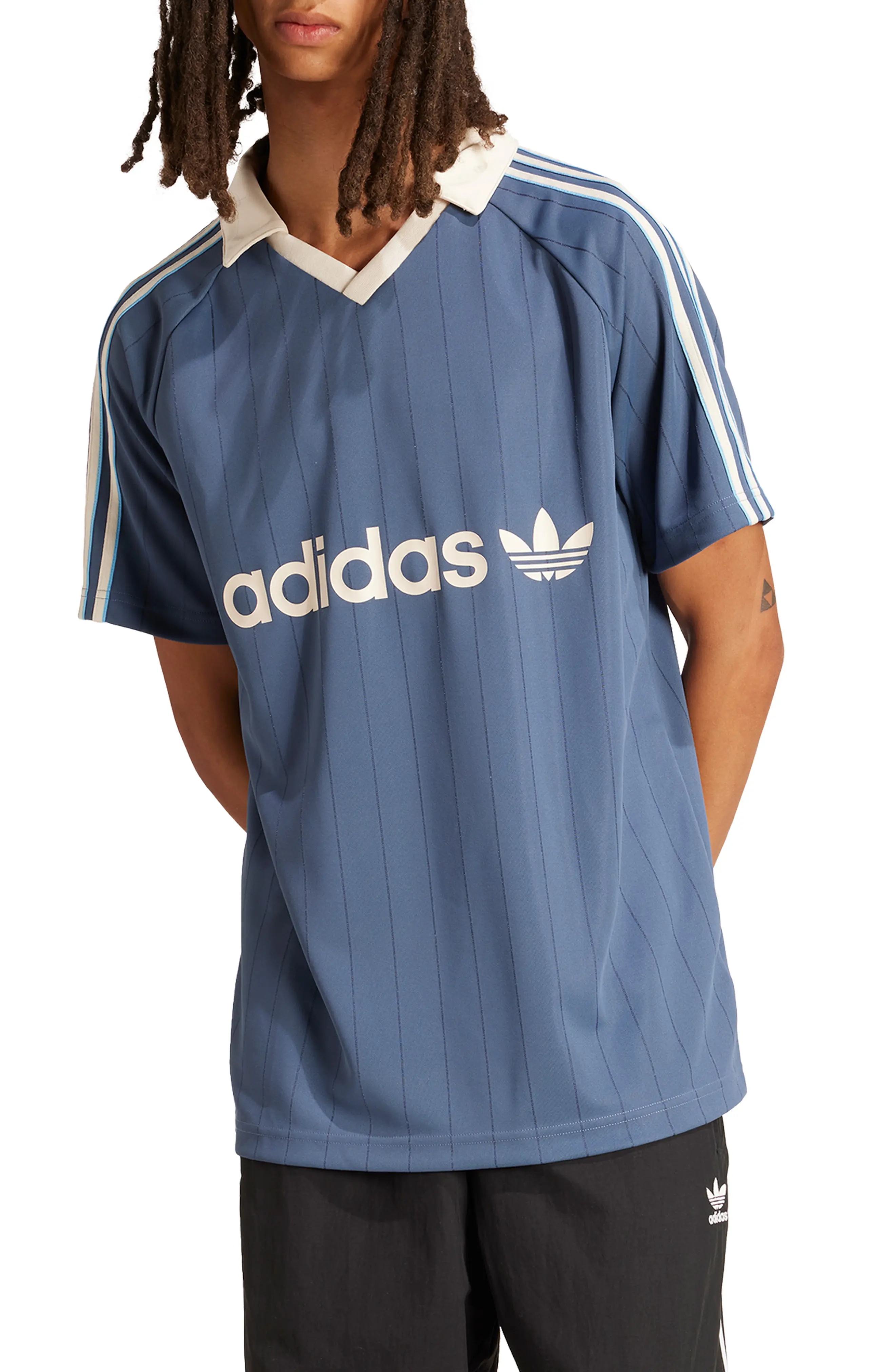 3-Stripes Pinstripe Jersey - 1