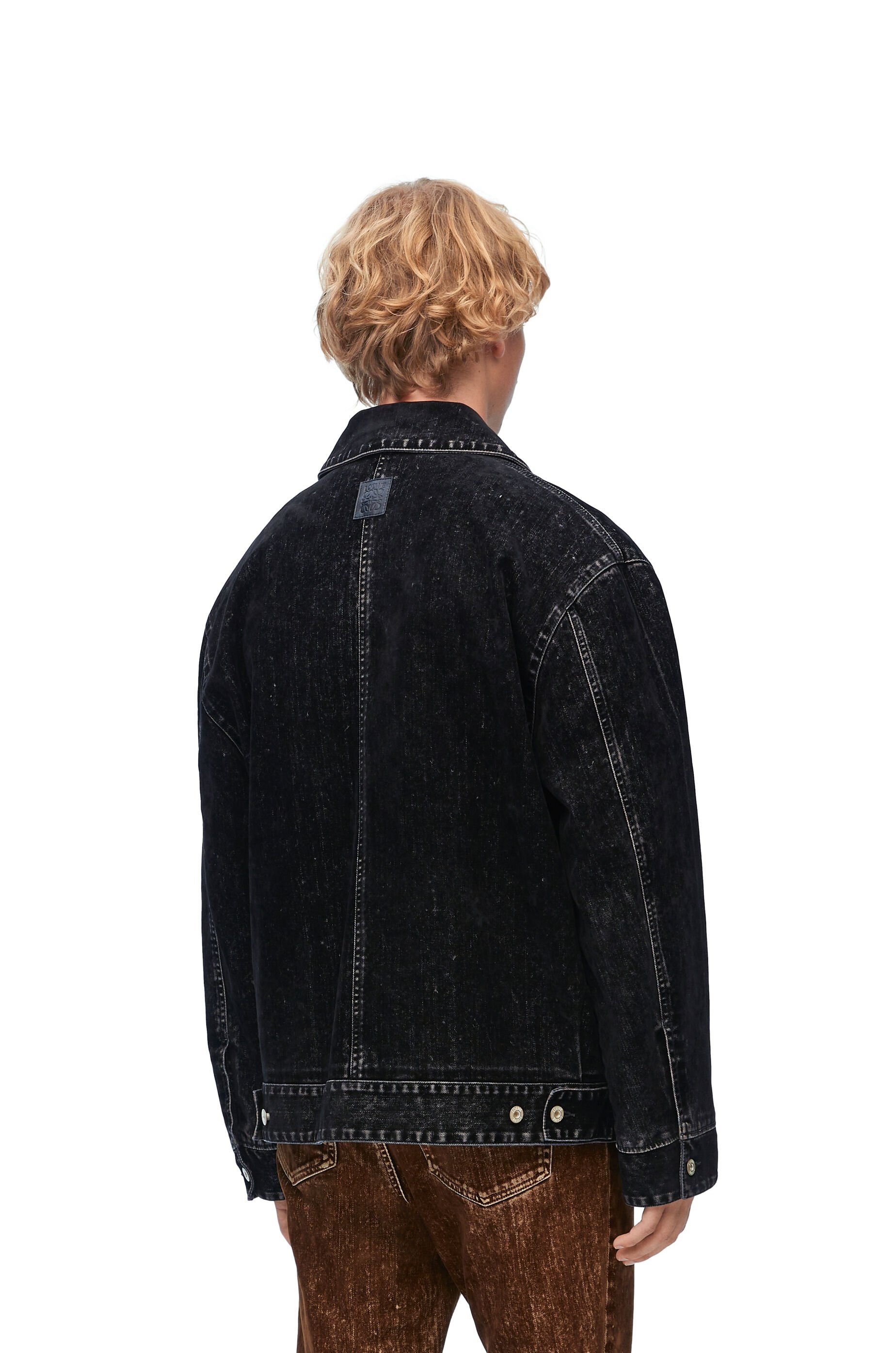 Bomber jacket in denim - 4