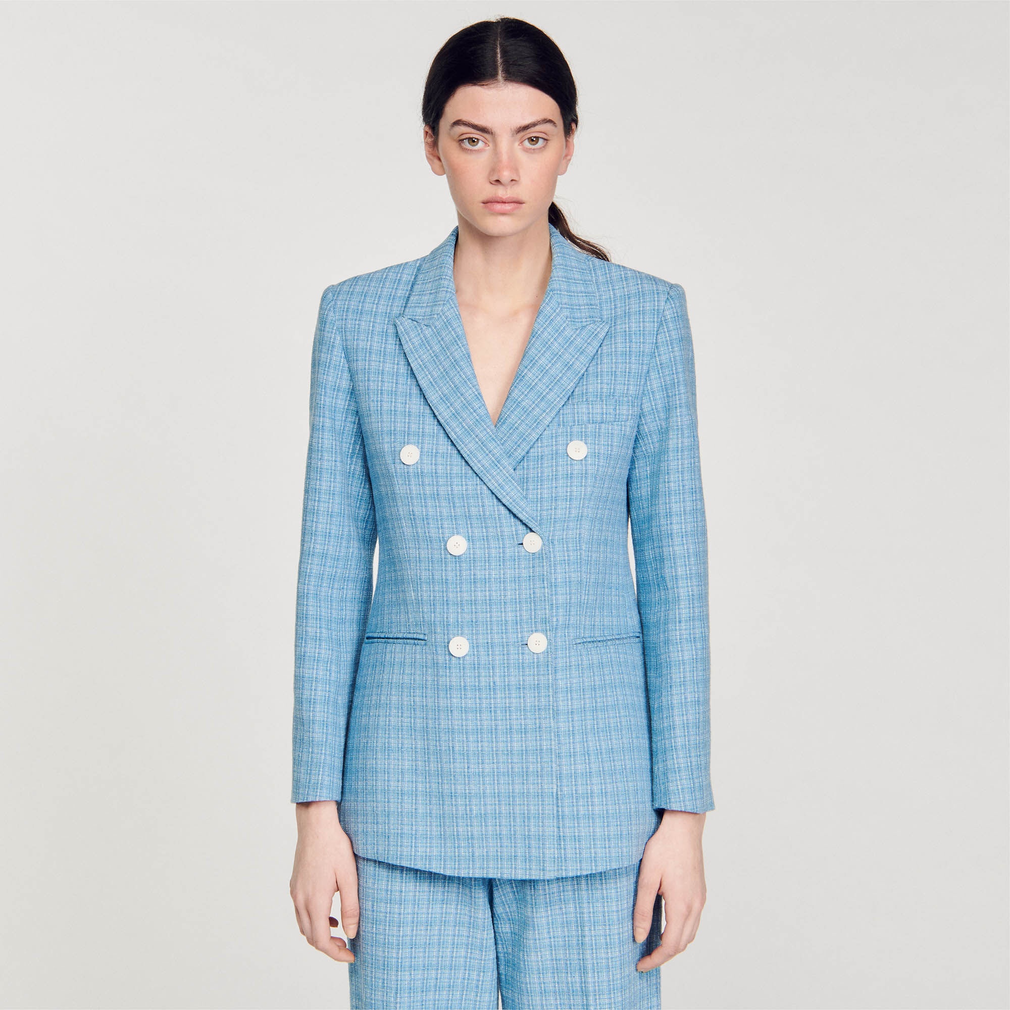 TWEED SUIT JACKET - 5