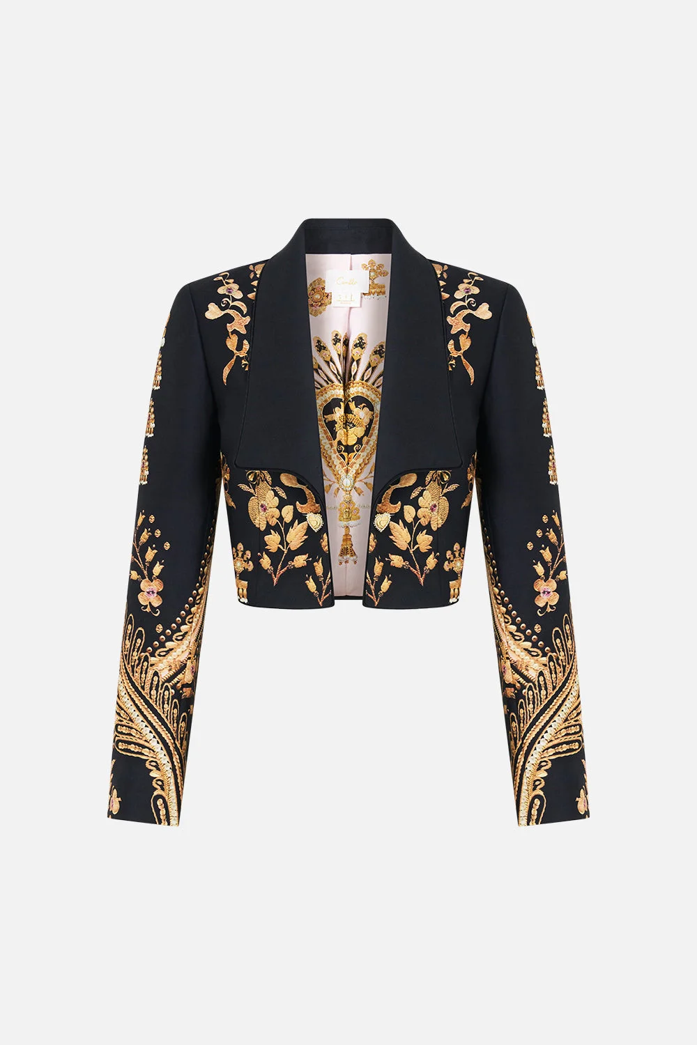 SLIM FIT CROPPED JACKET TAURUS RISING - 1