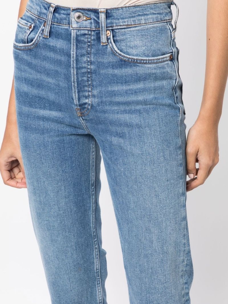 70s Stove Pipe straight jeans - 5