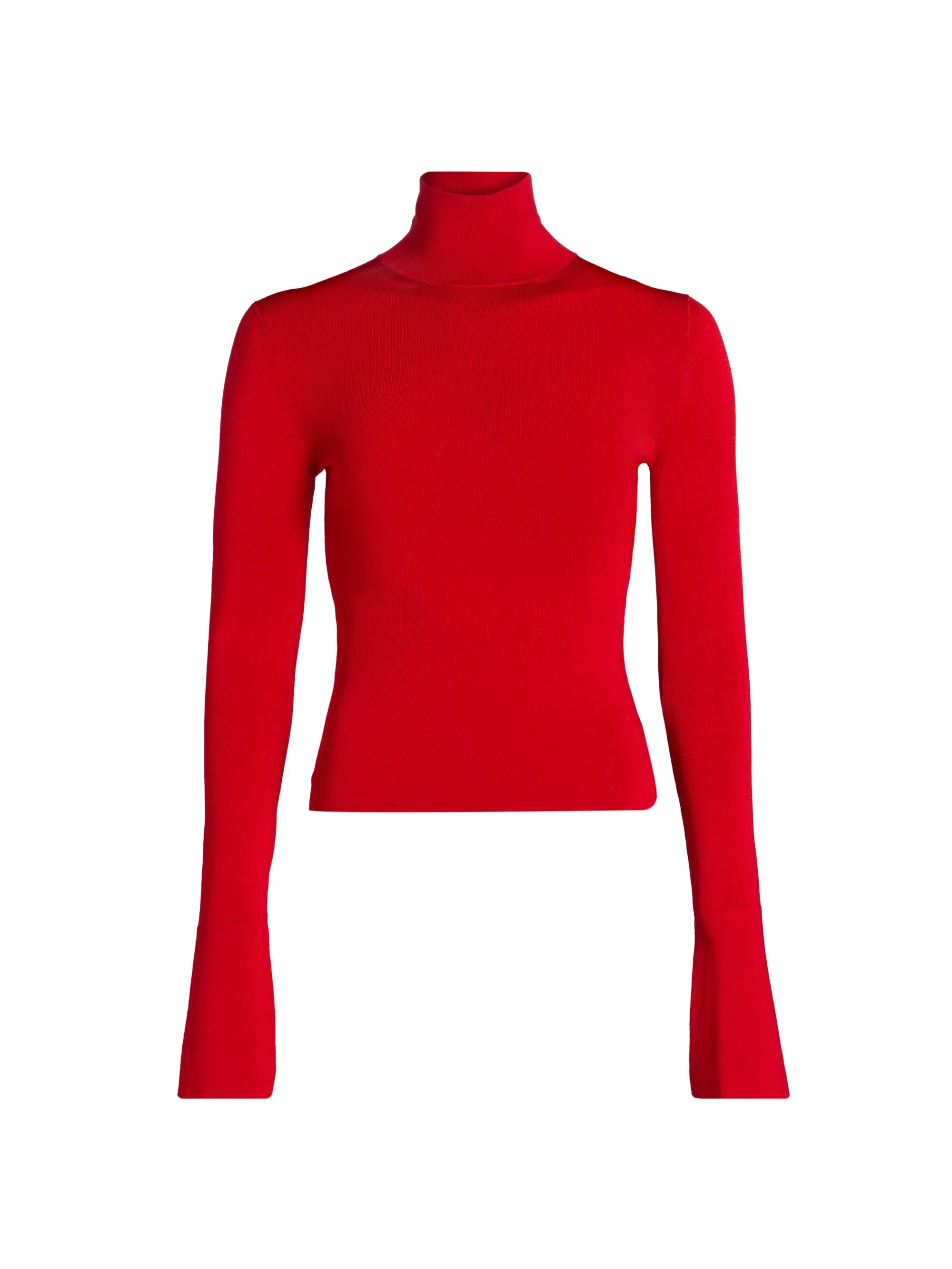 Women's The Dawson Turtleneck Top - Red - 1