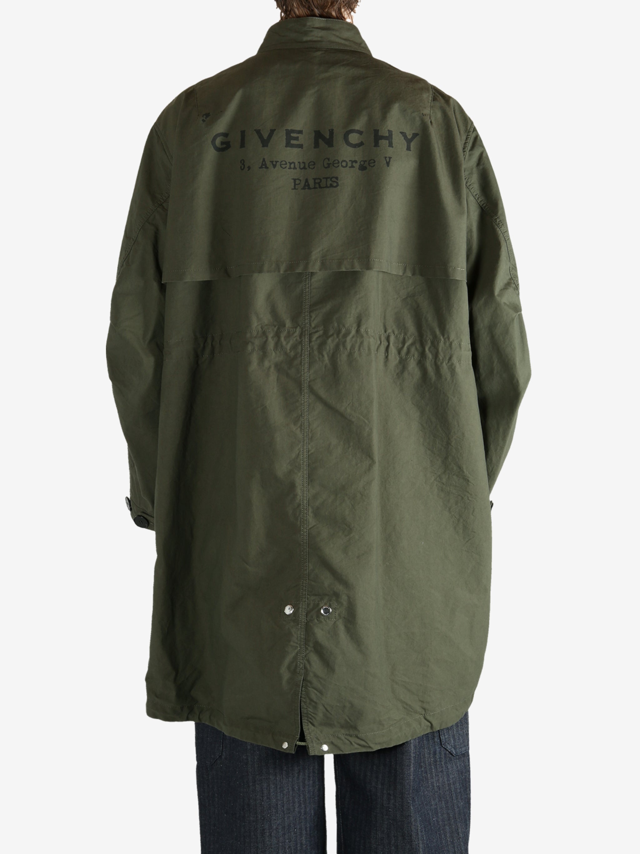 GIVENCHY - Men Couture Seam Parka Coat - 3