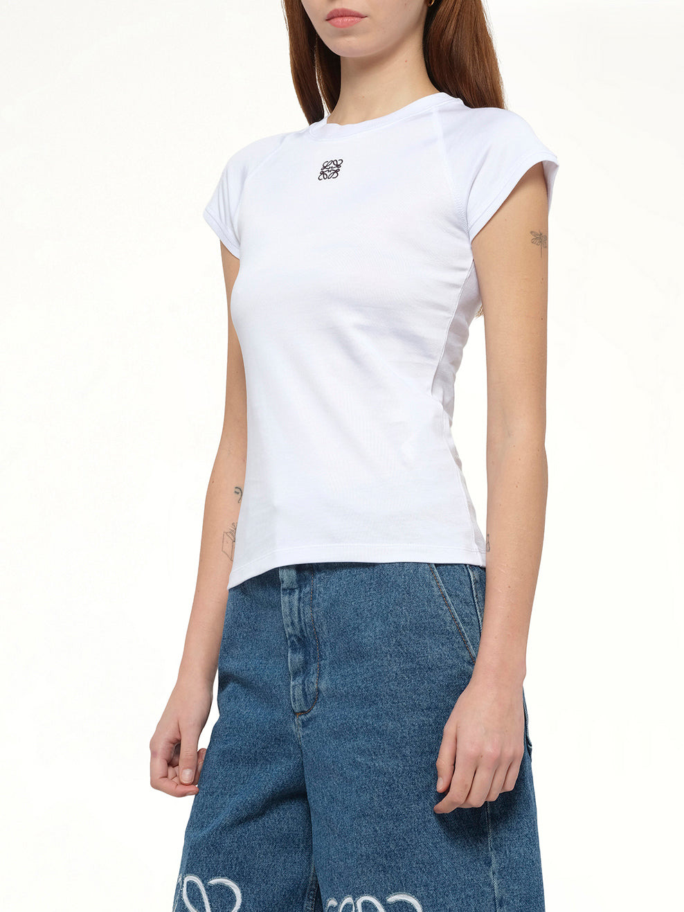 Small Fit T-Shirt in White - 6