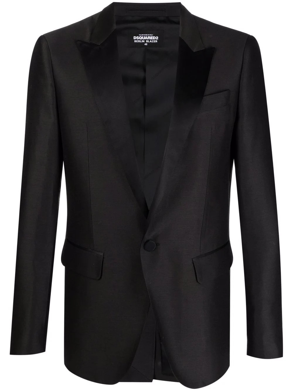 single-breasted suit jacket - 1