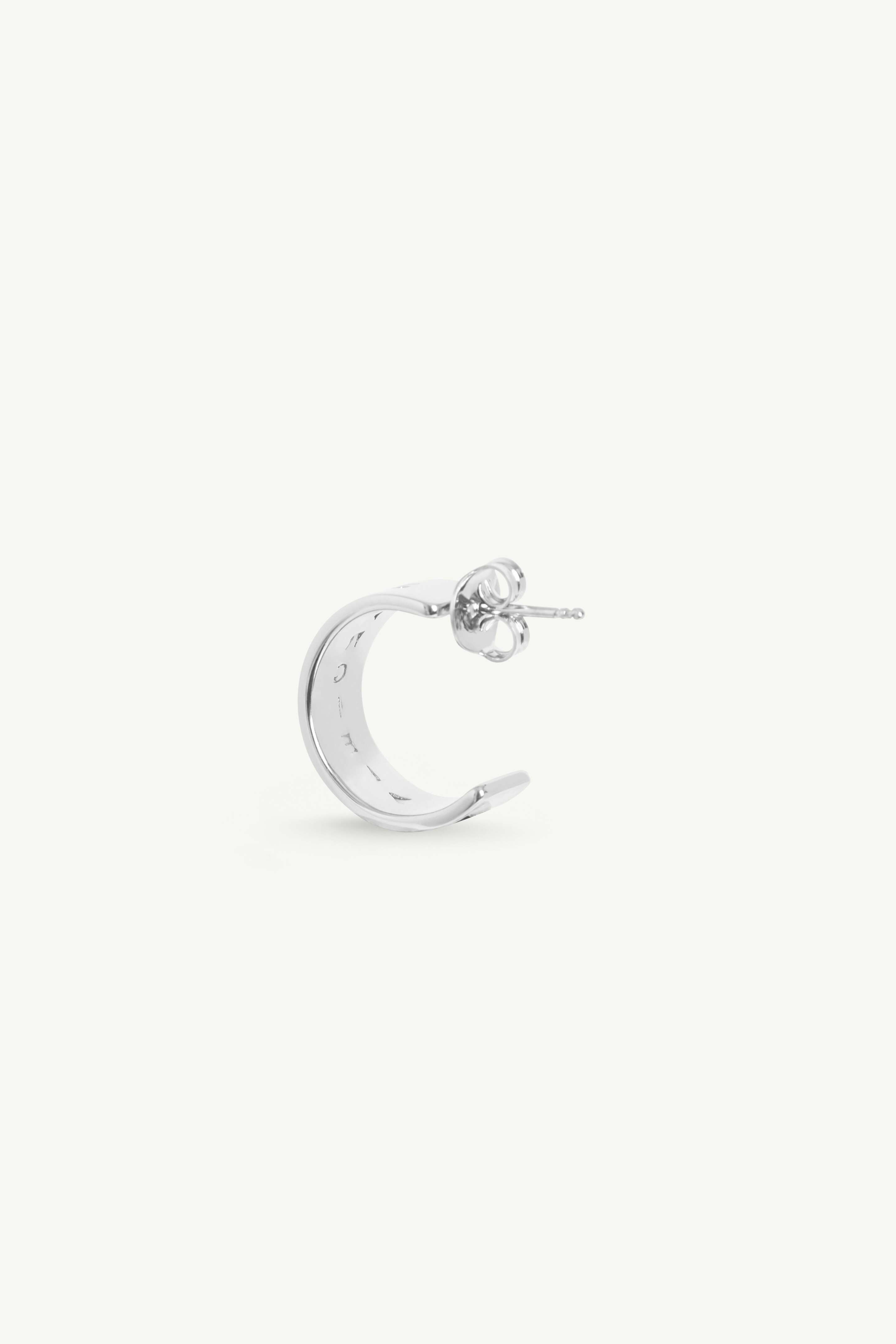 Logo cut-out earrings - 3