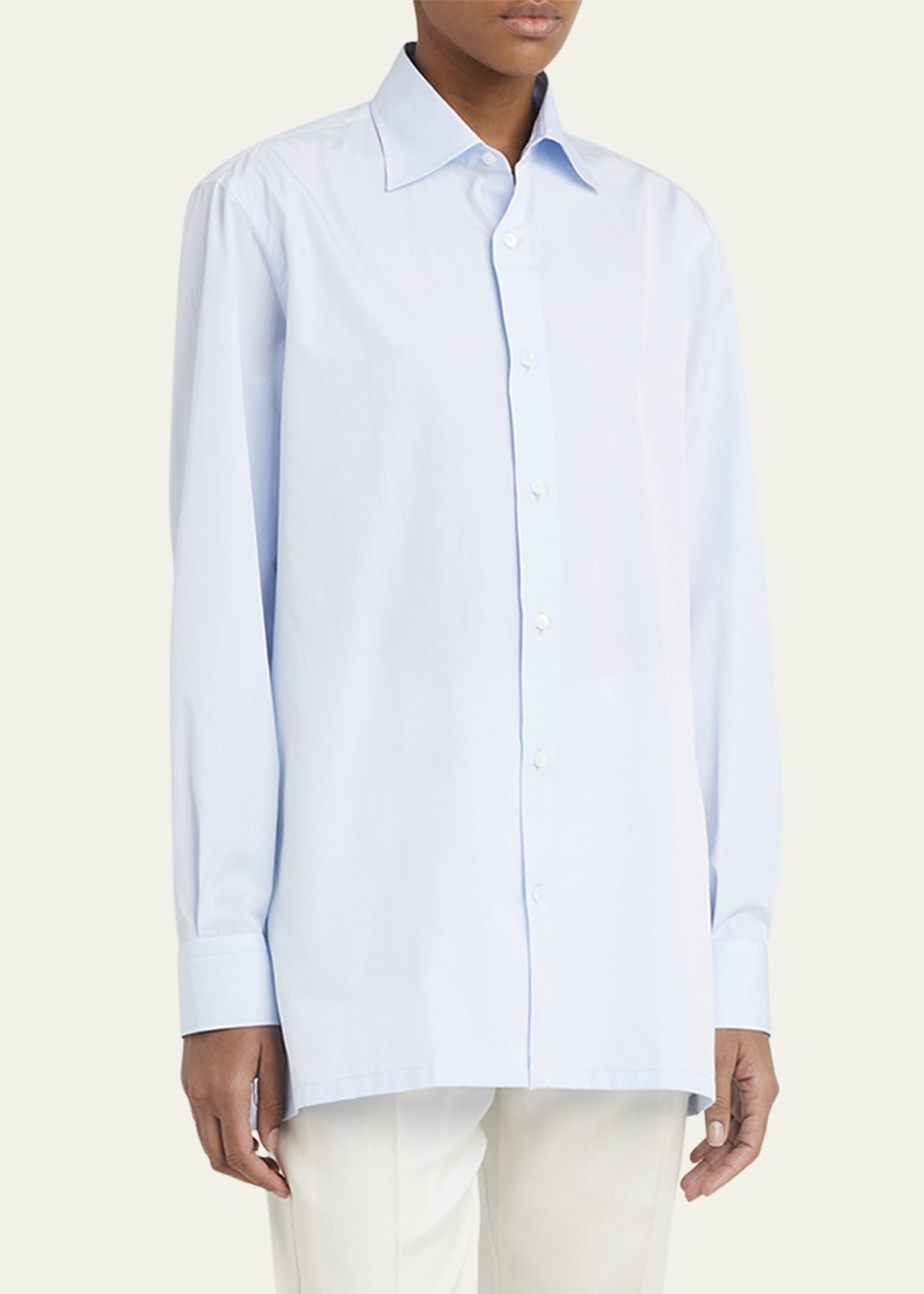 Button Down Poplin Shirt - 4
