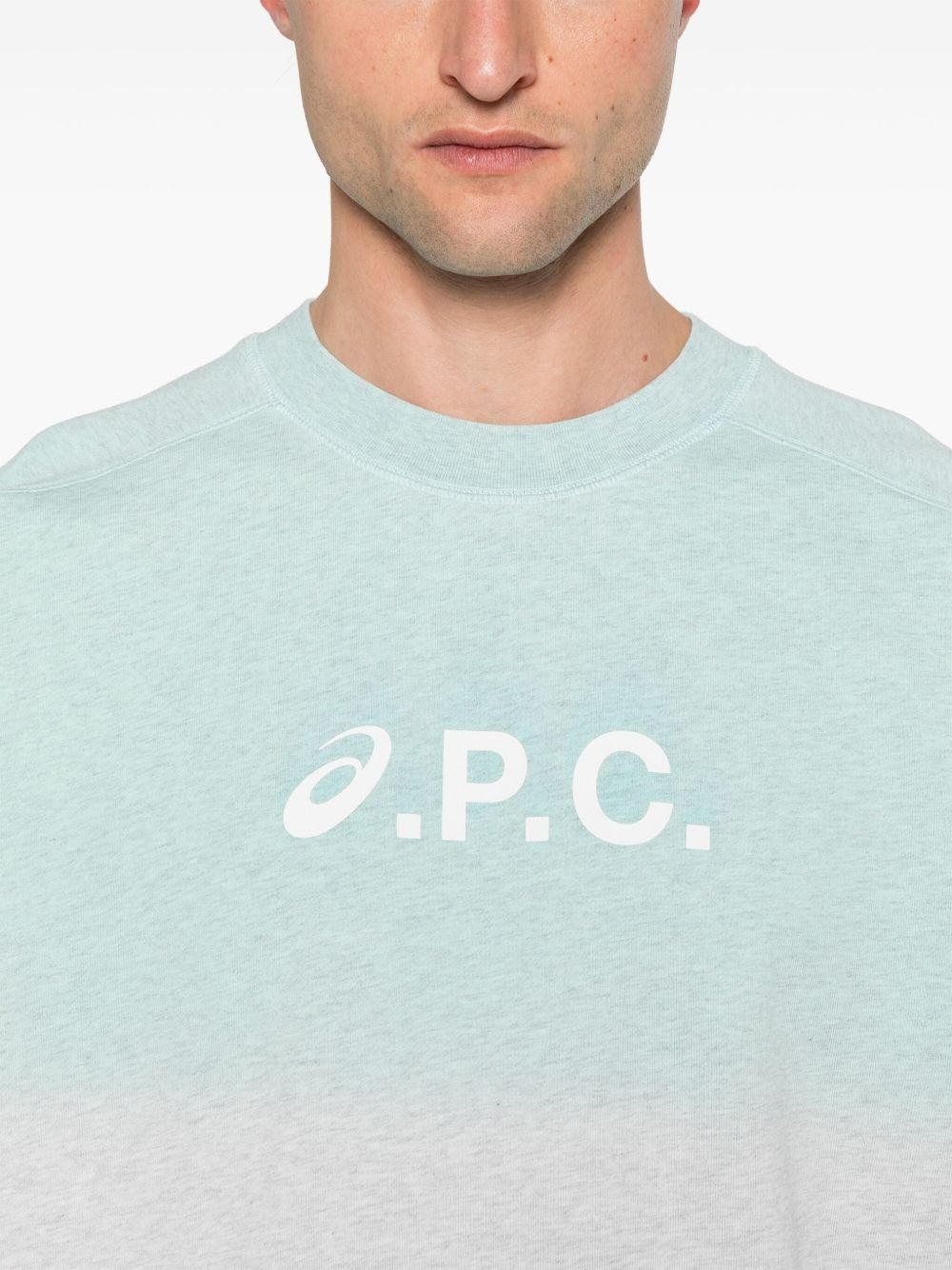 x asics logo-print sweater - 5