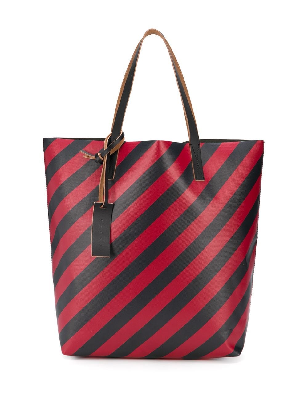 diagonal stripe tote - 1