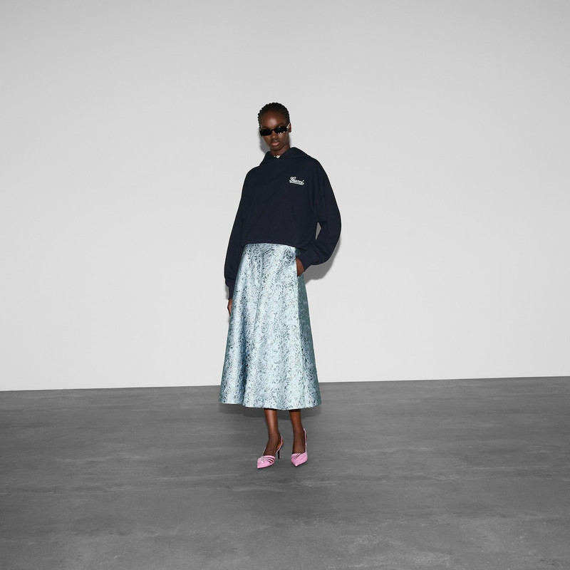 GUCCI Cotton jersey hooded sweatshirt outlook