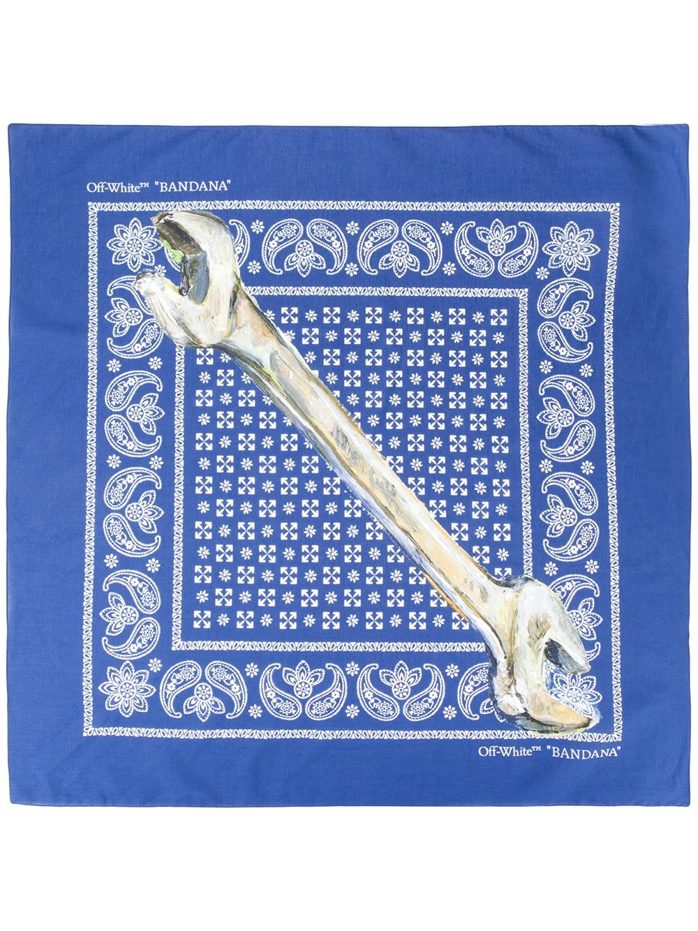 spanner print scarf - 3